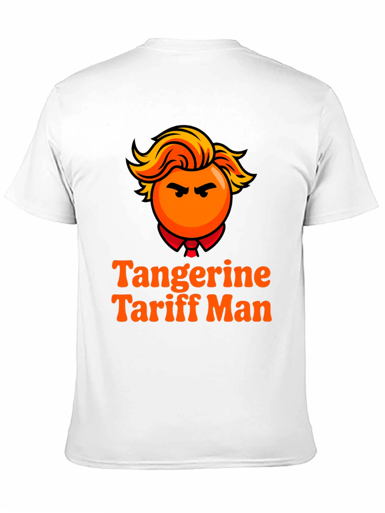 Tangerine Tariff Man Graphic Tee