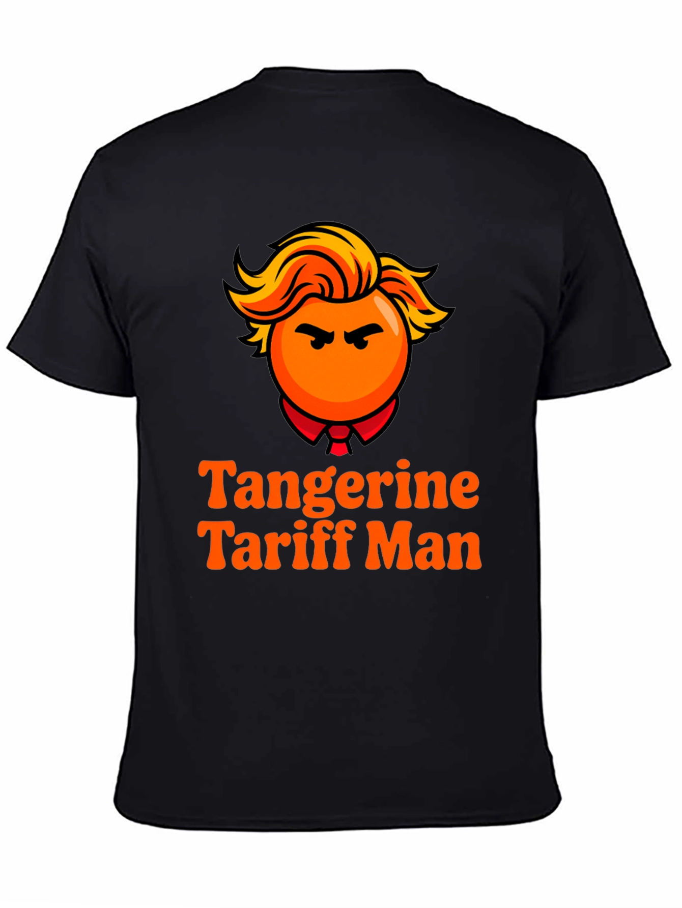 Tangerine Tariff Man Graphic Tee
