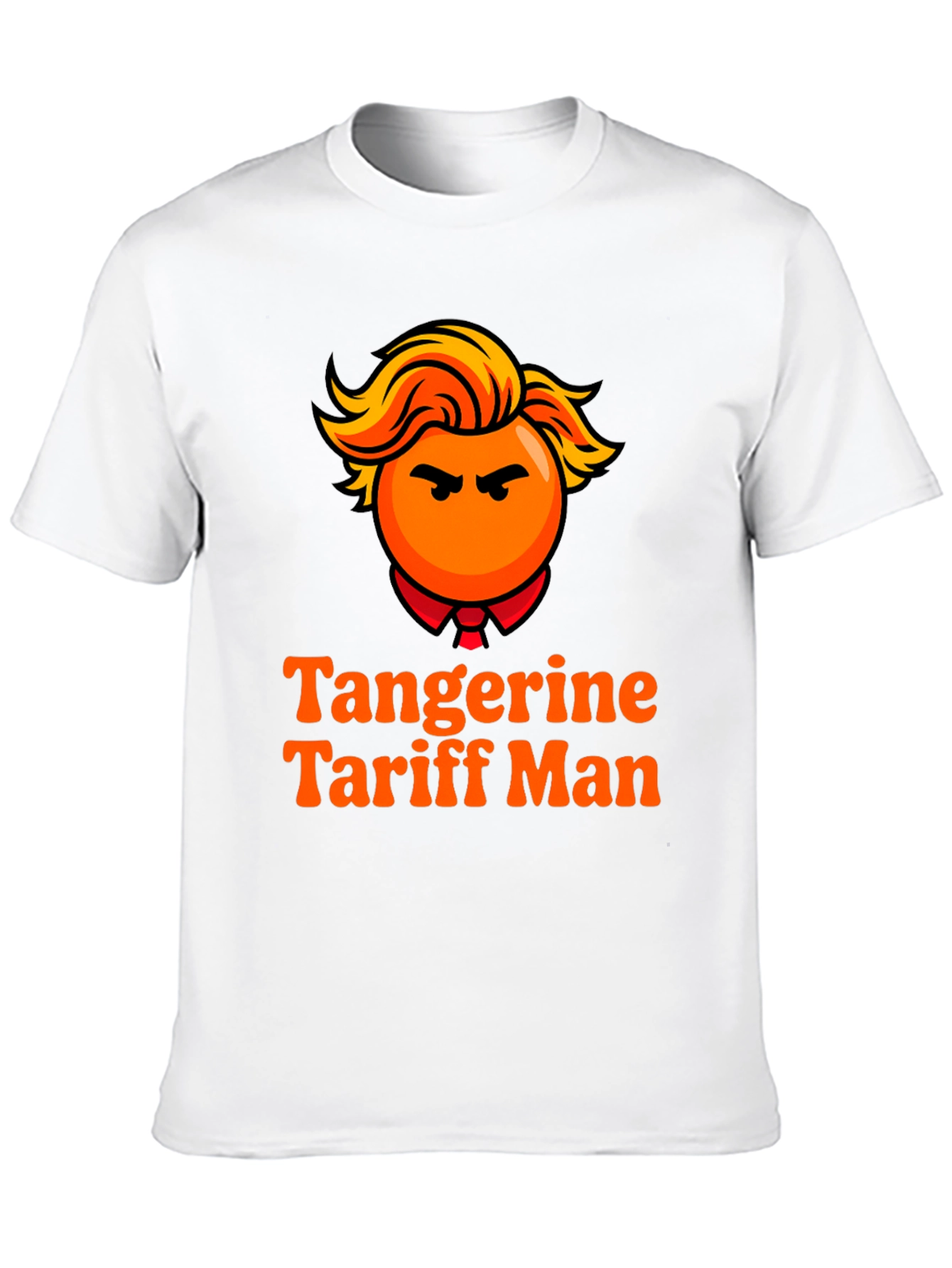 Tangerine Tariff Man Graphic Tee