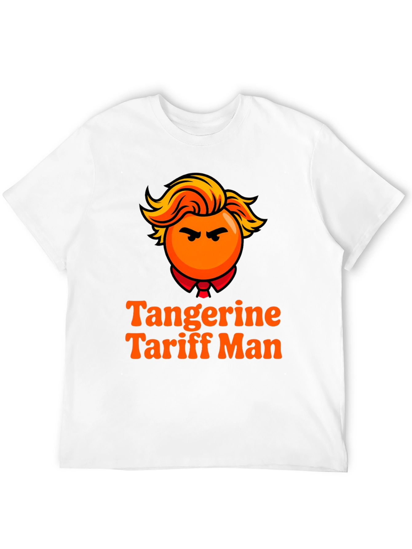 Tangerine Tariff Man Graphic Tee