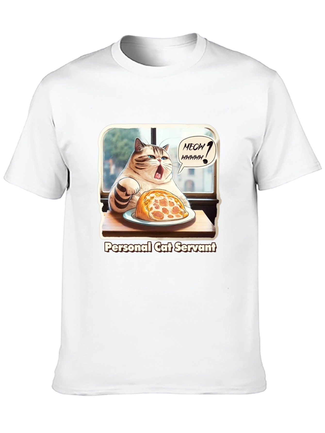 Personal Cat Servant Graphic Tee
