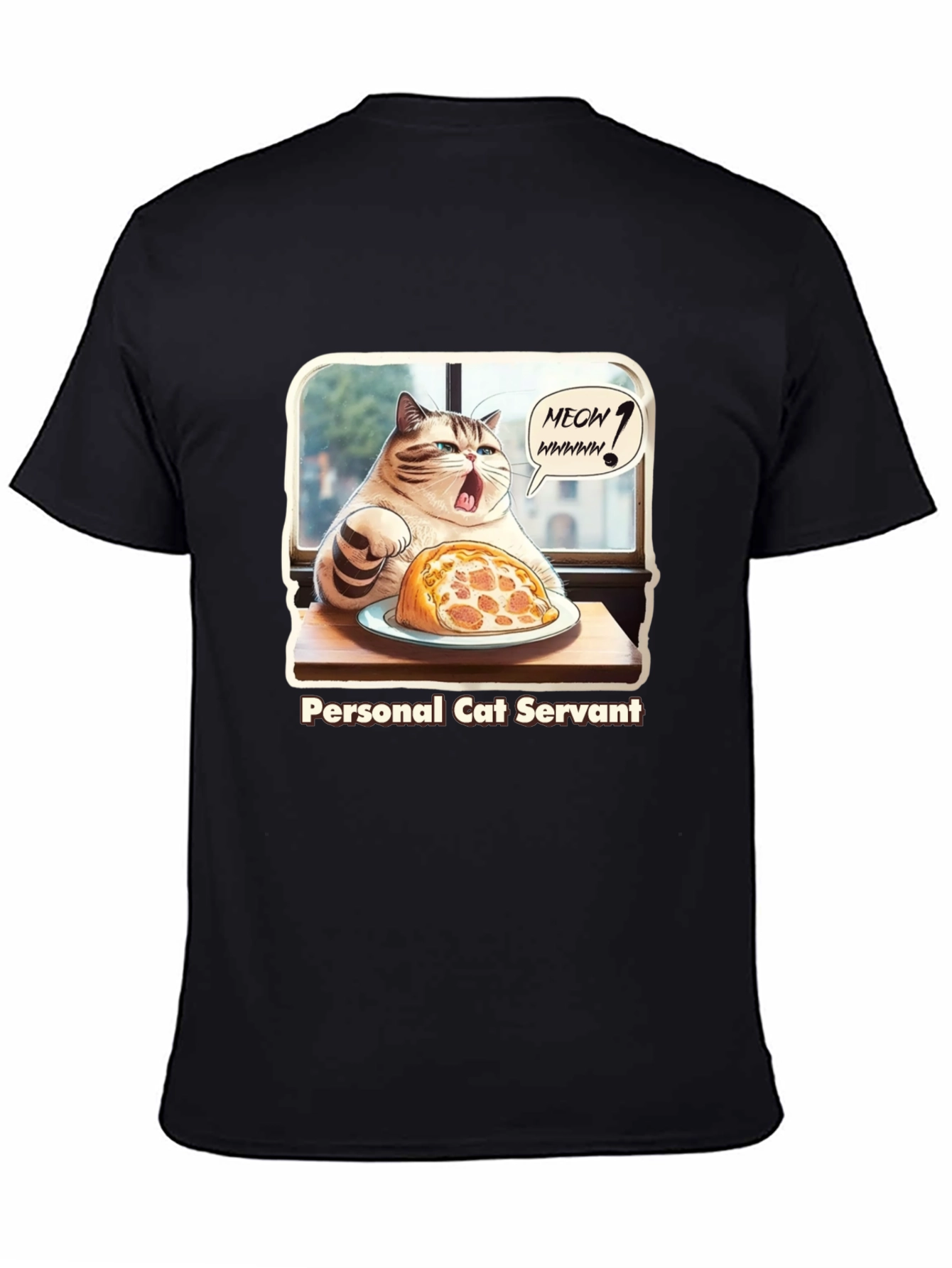 Personal Cat Servant Graphic Tee