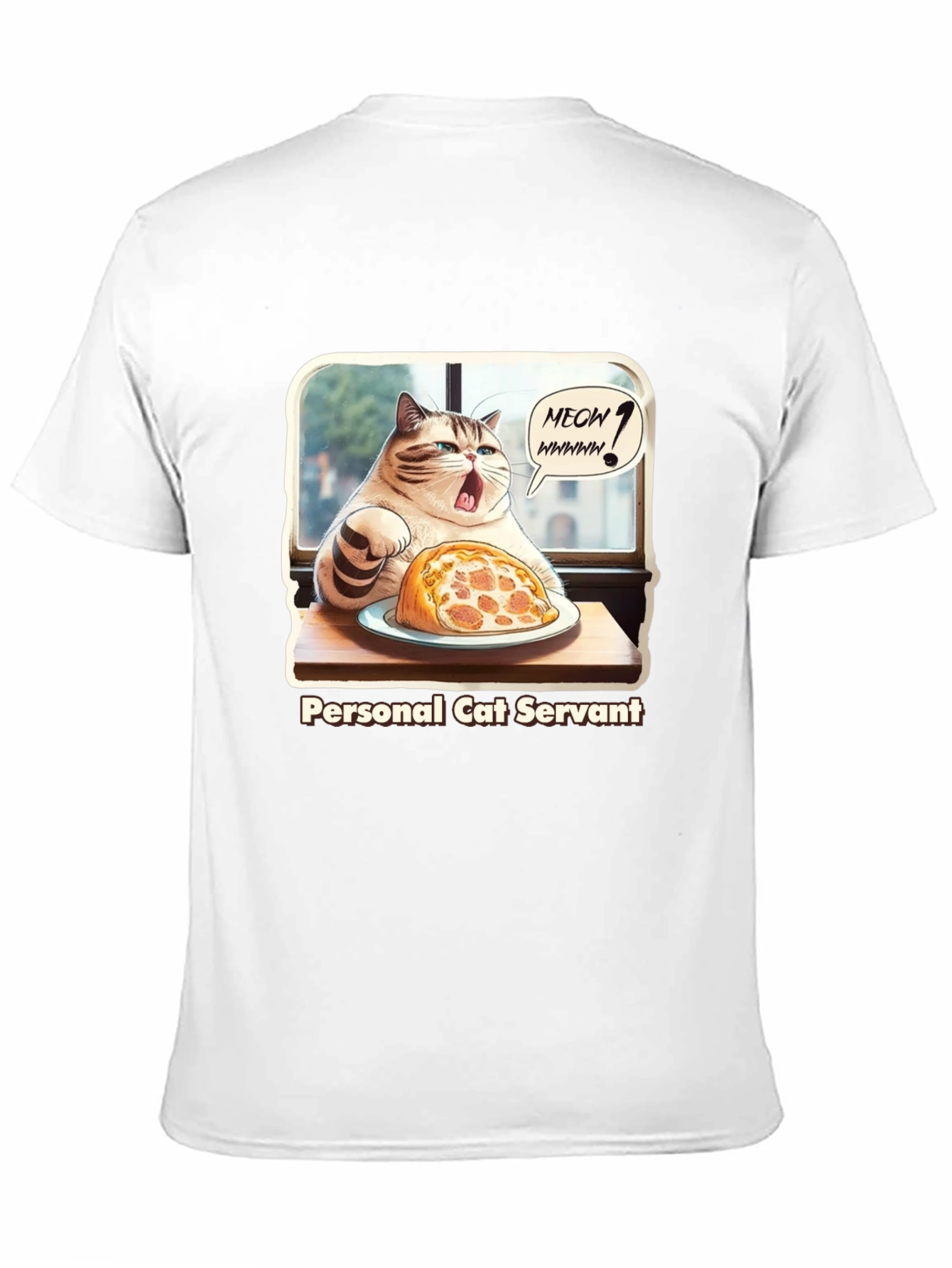 Personal Cat Servant Graphic Tee