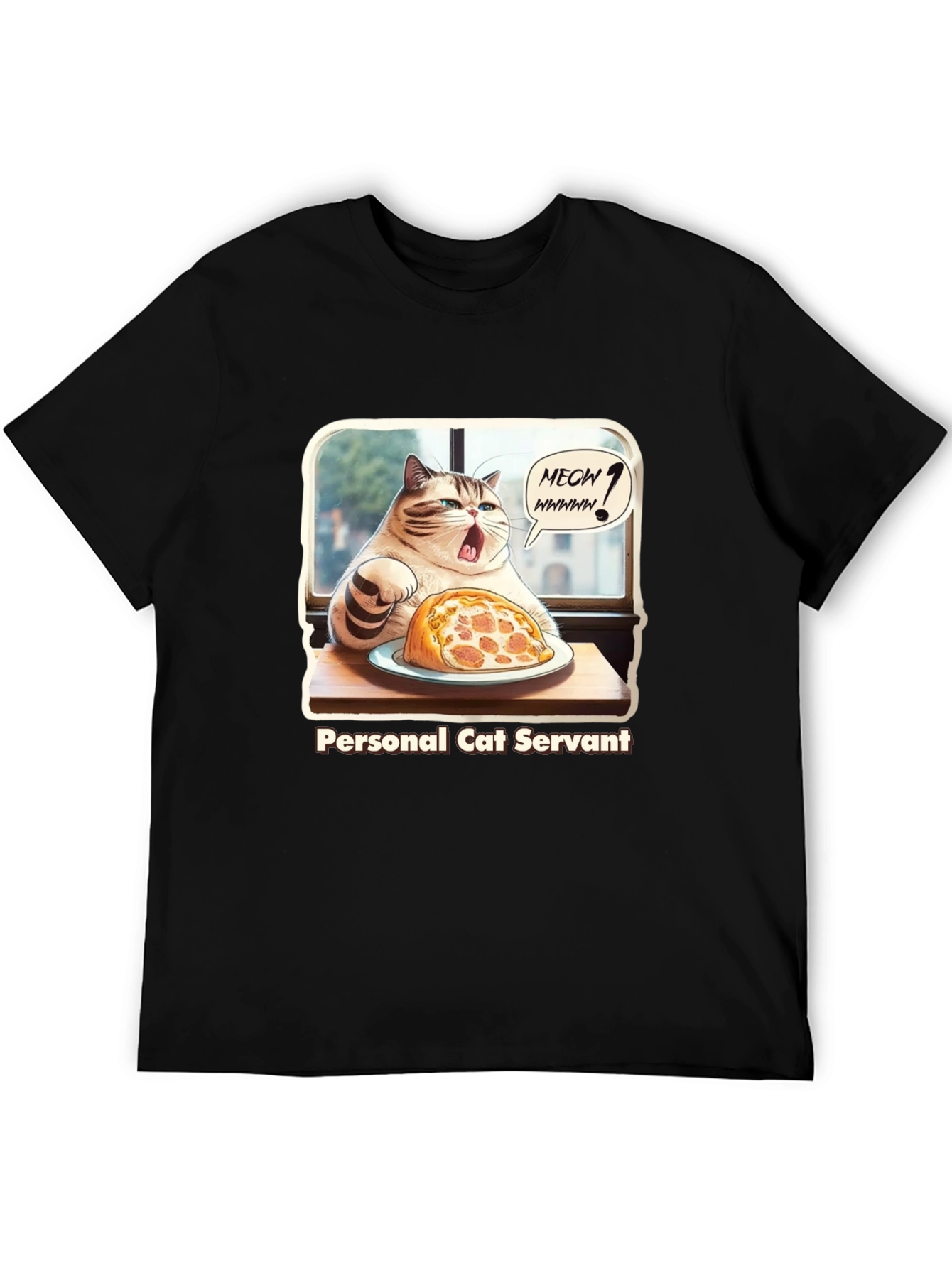 Personal Cat Servant Graphic Tee