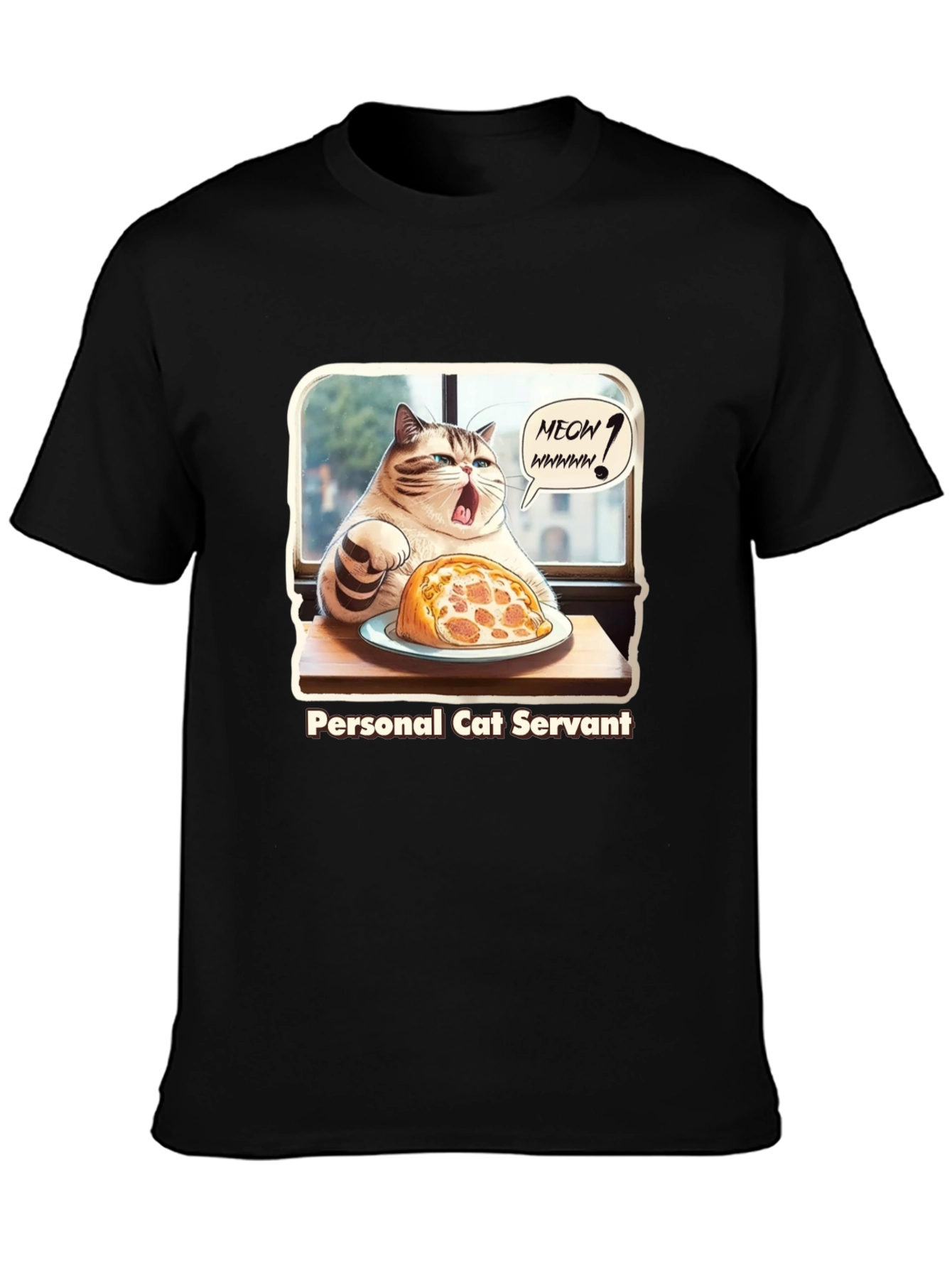 Personal Cat Servant Graphic Tee