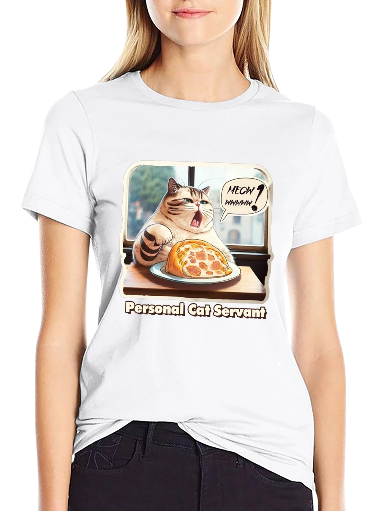 Personal Cat Servant Graphic Tee