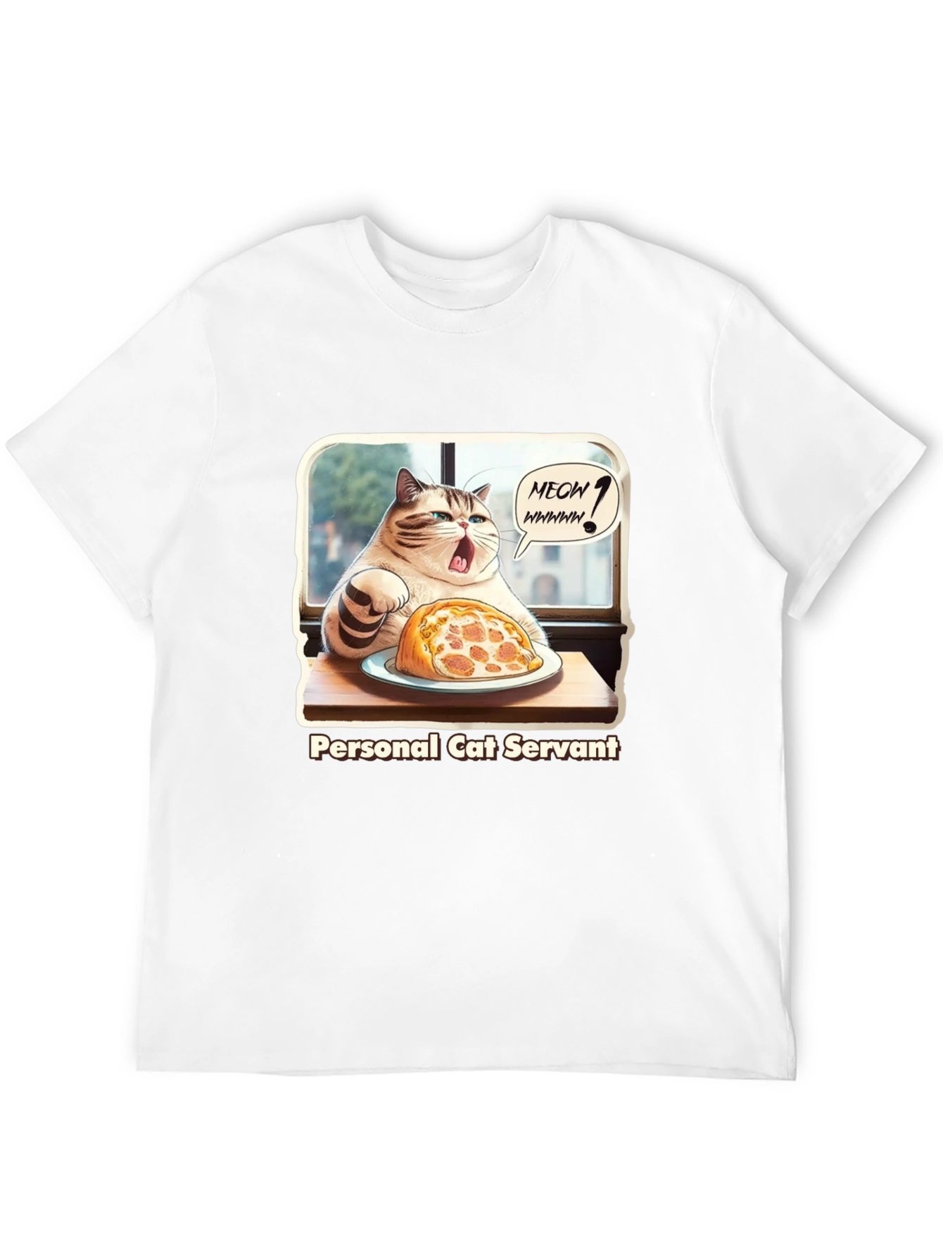 Personal Cat Servant Graphic Tee