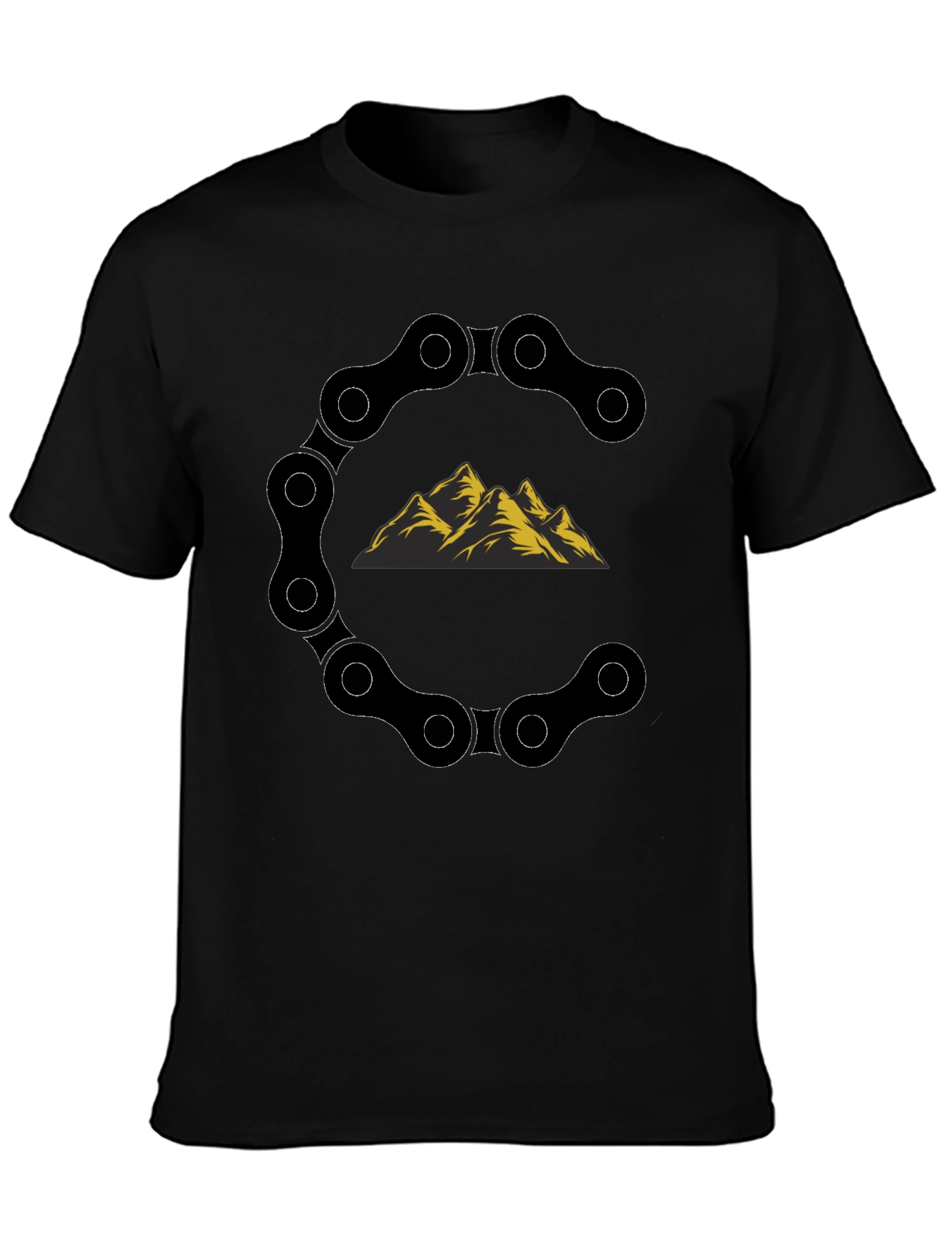Mountain Bike Chain T-Shirt - Adventure Ready