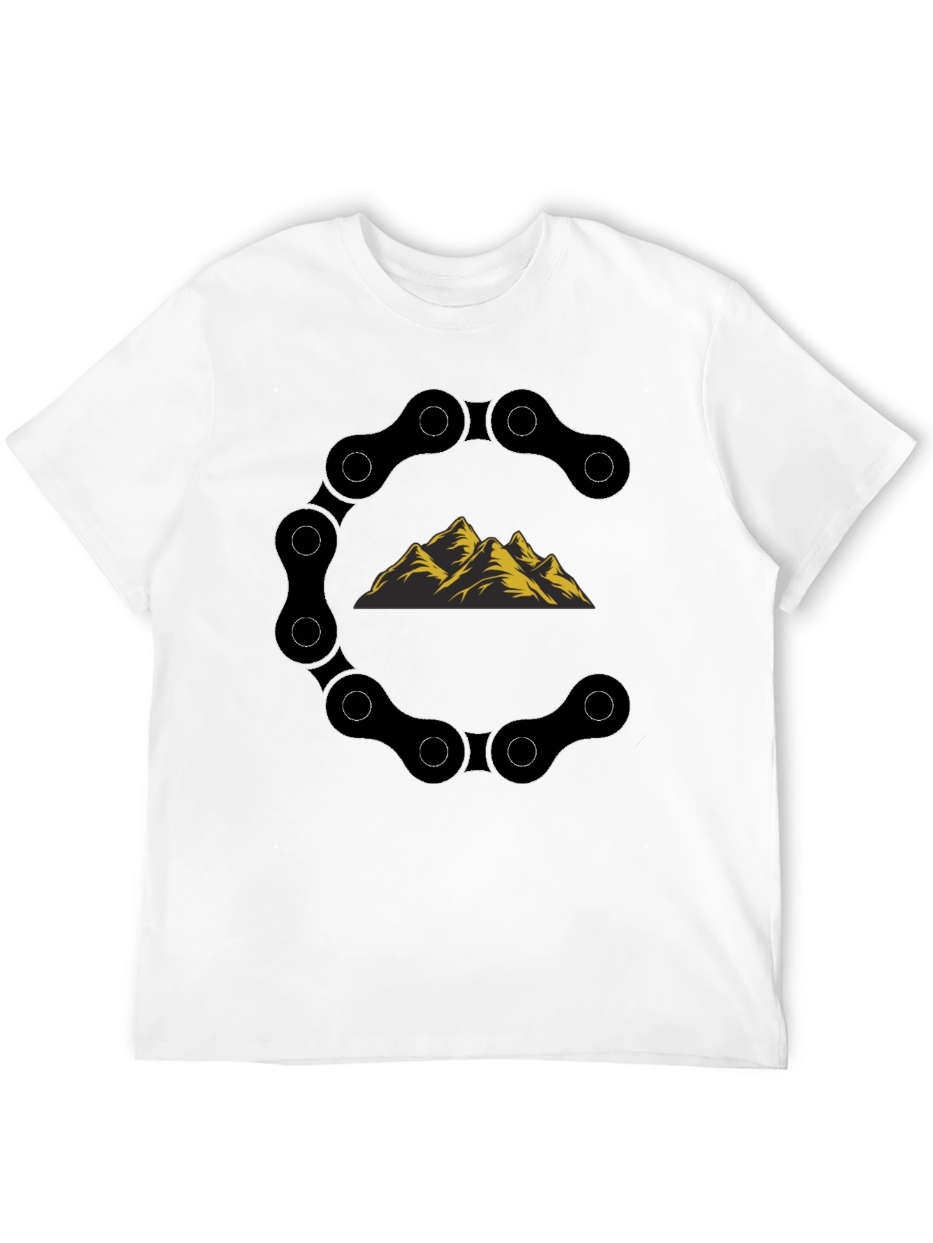 Mountain Bike Chain T-Shirt - Adventure Ready