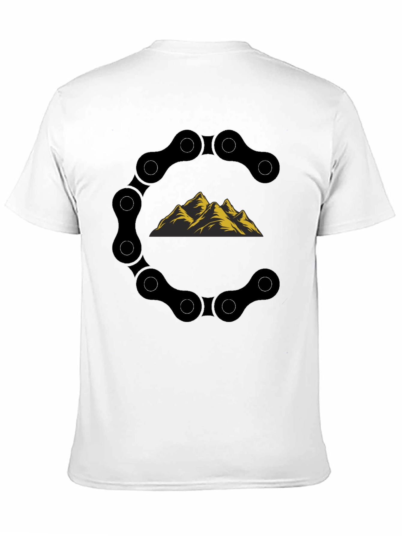 Mountain Bike Chain T-Shirt - Adventure Ready