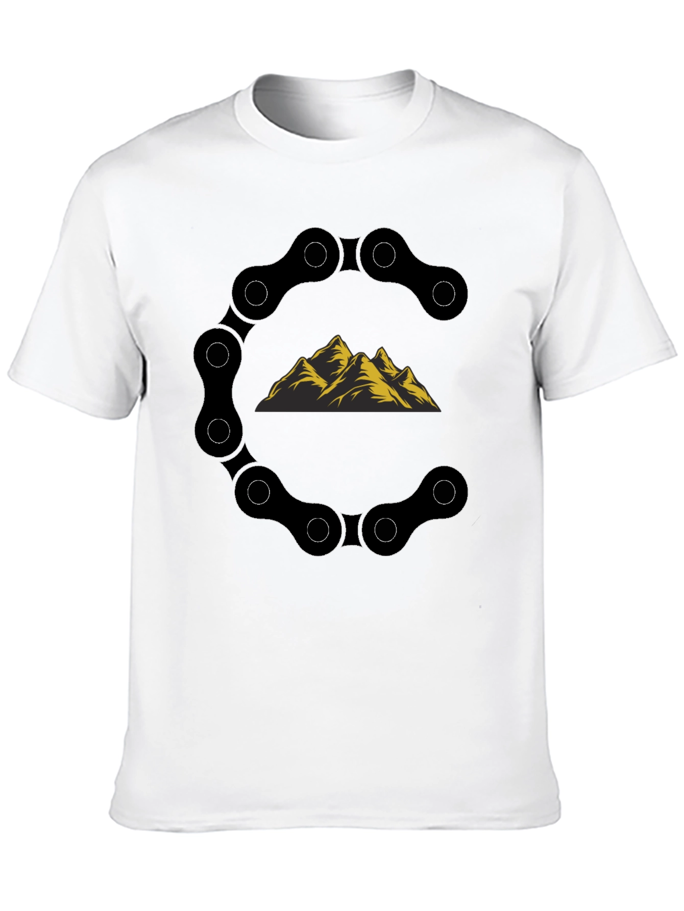 Mountain Bike Chain T-Shirt - Adventure Ready