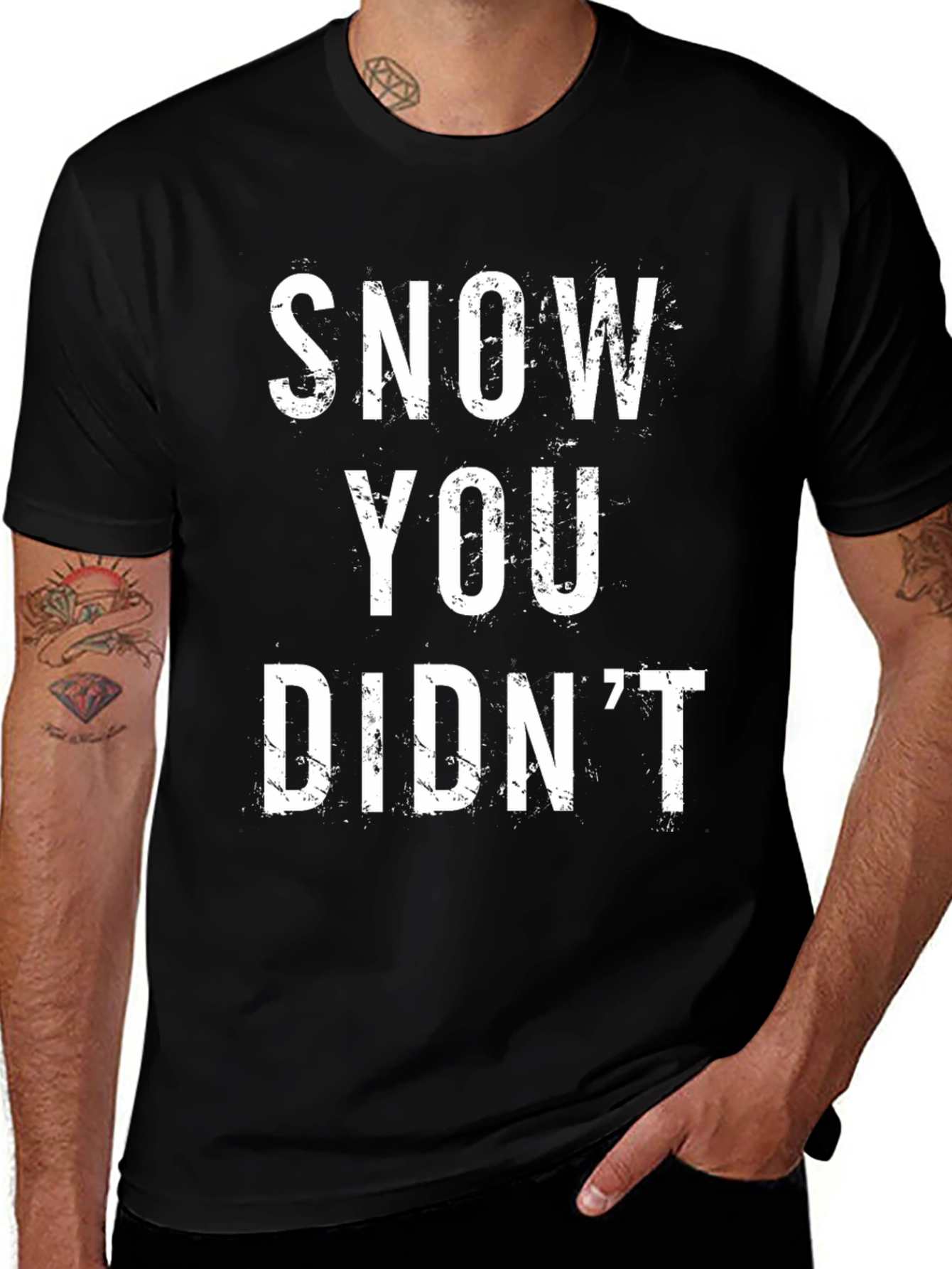 Snow You Didnt T-Shirt - Funny Skiing Shirt