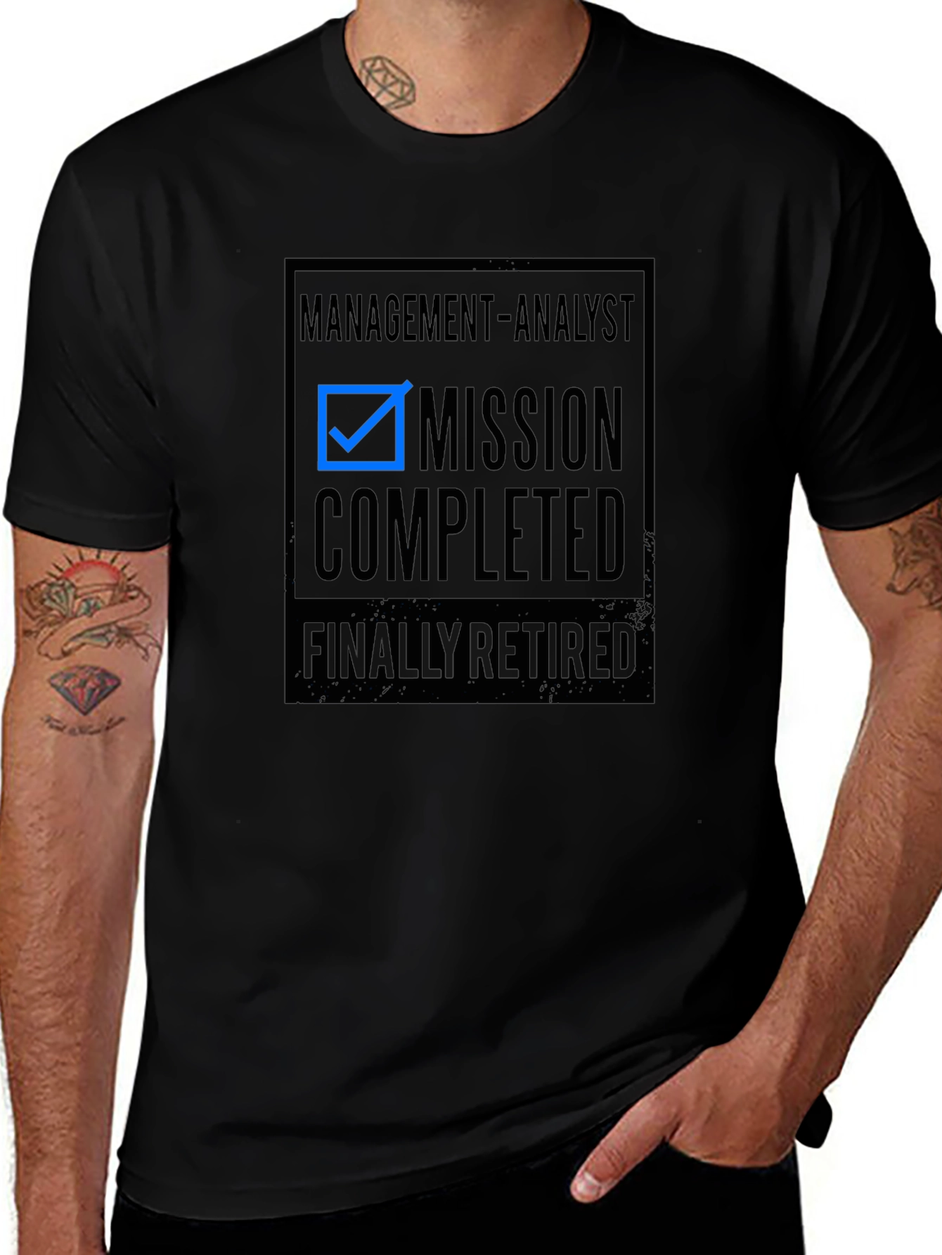 Management Analyst Retirement T-Shirt