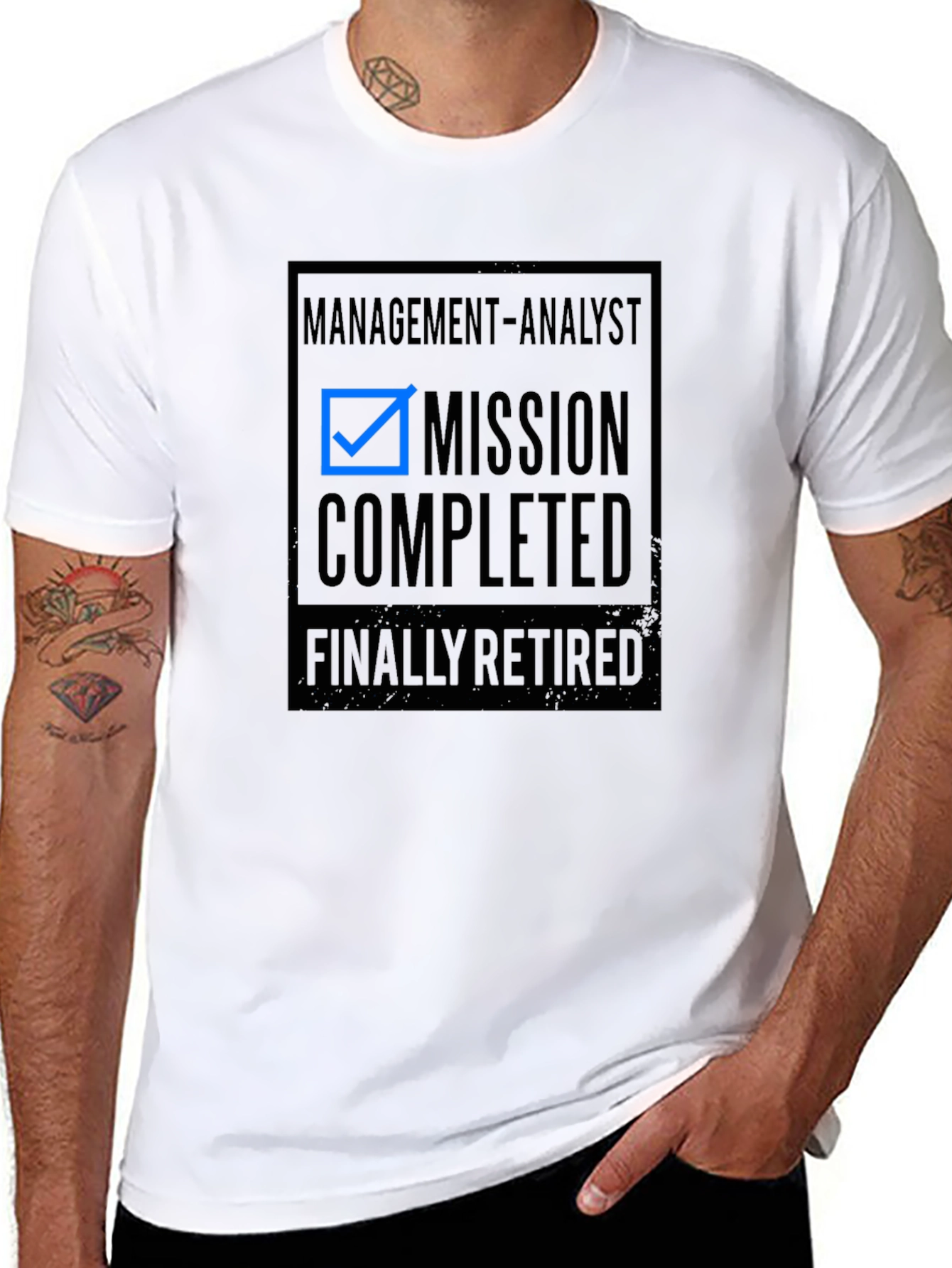 Management Analyst Retirement T-Shirt