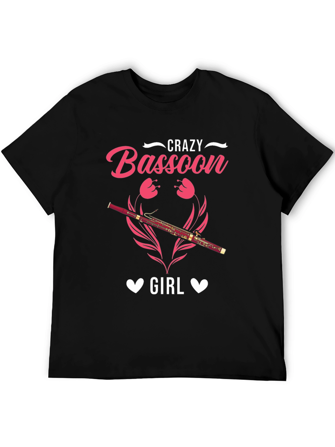 Crazy Bassoon Girl Graphic Tee