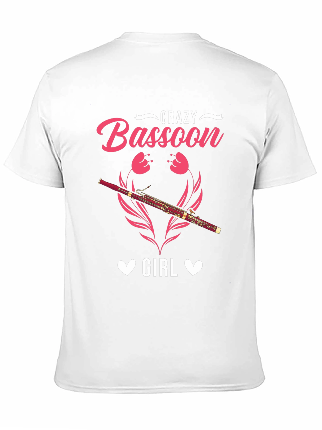 Crazy Bassoon Girl Graphic Tee