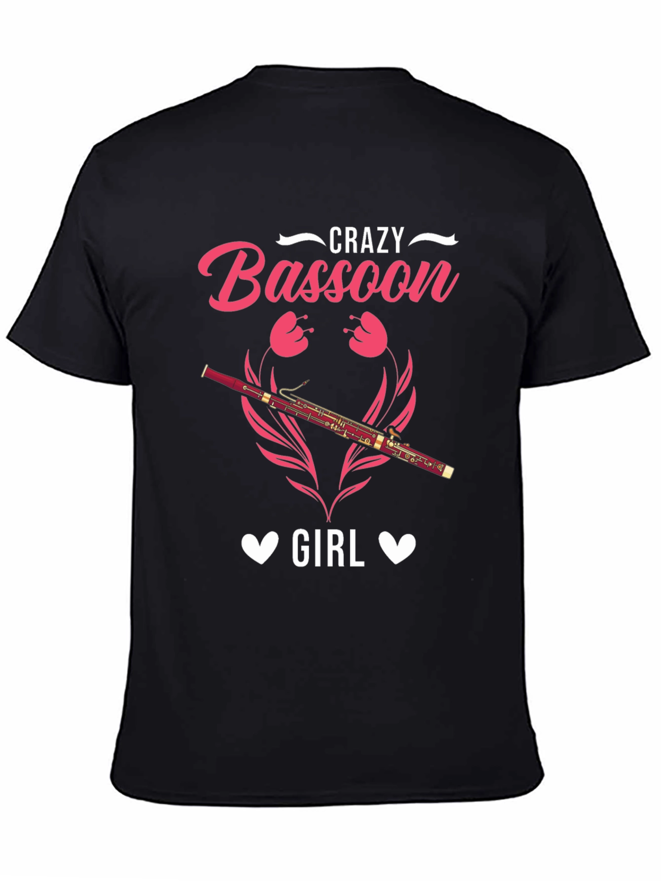 Crazy Bassoon Girl Graphic Tee
