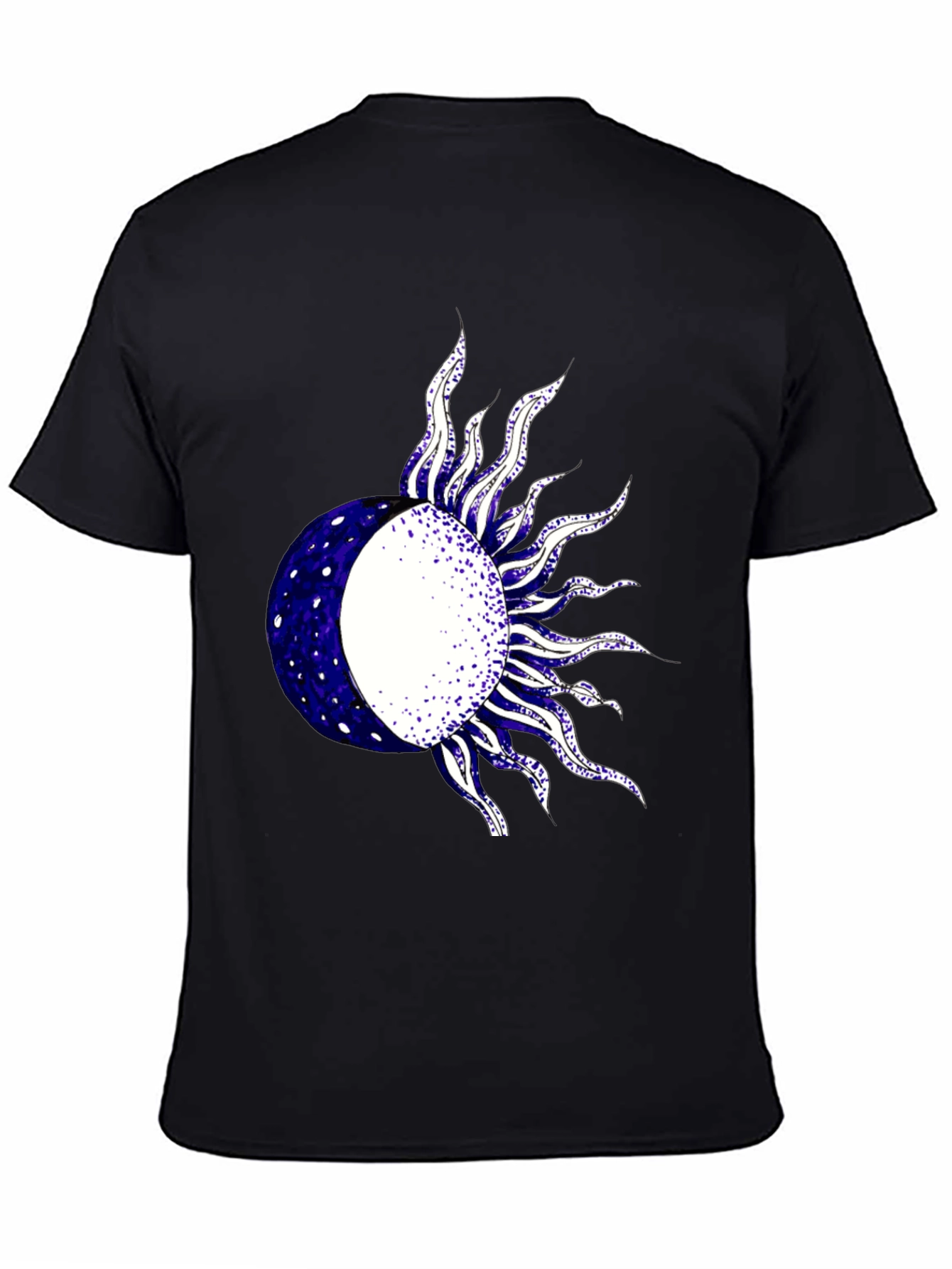 Sun & Moon Graphic Tee - Celestial Style