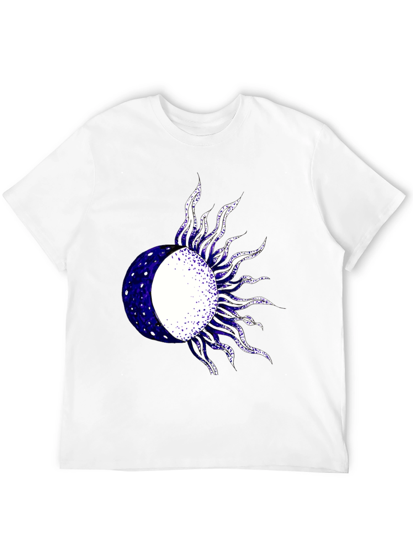Sun & Moon Graphic Tee - Celestial Style