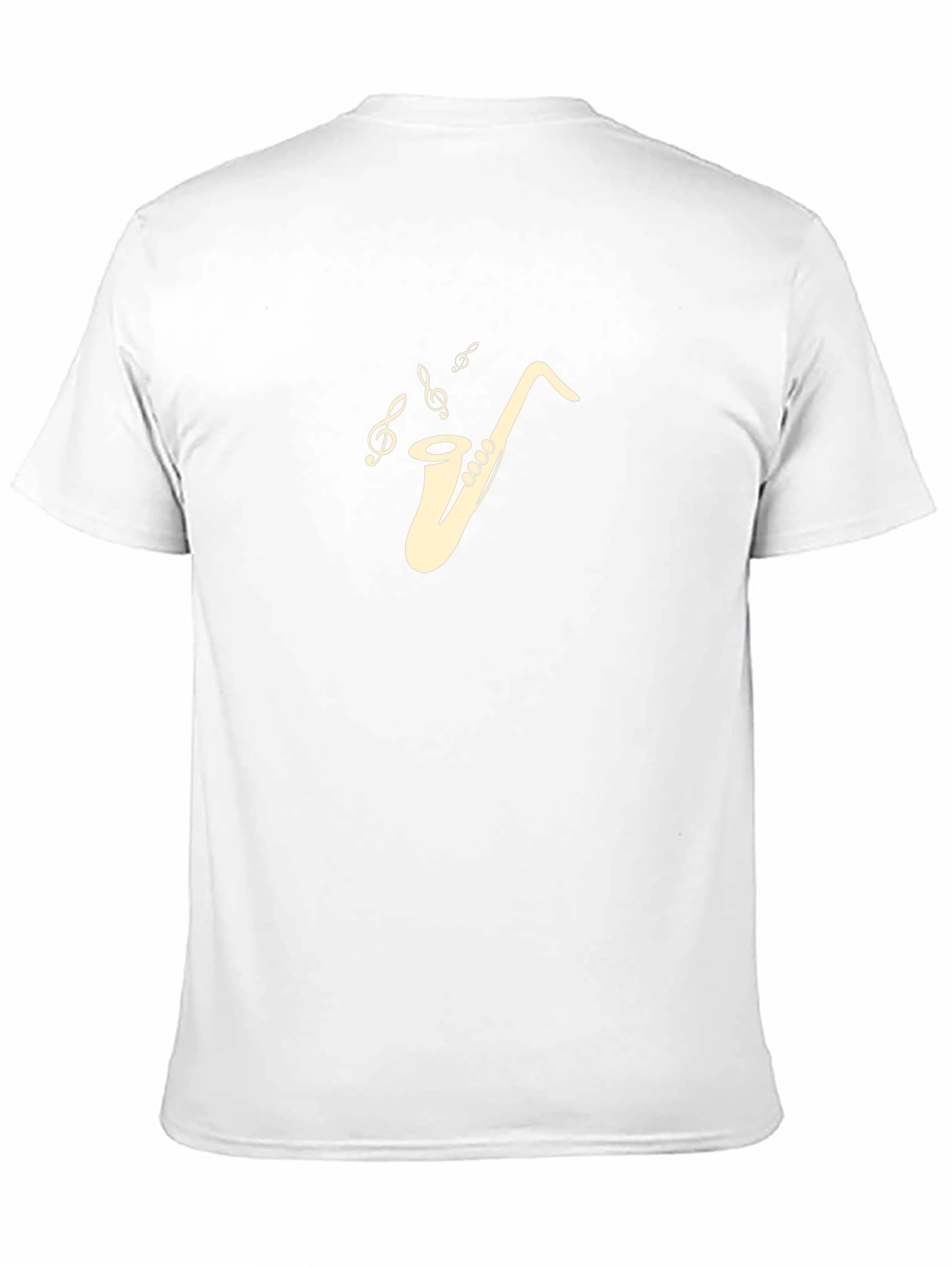 Saxophone Music Lover Black T-Shirt
