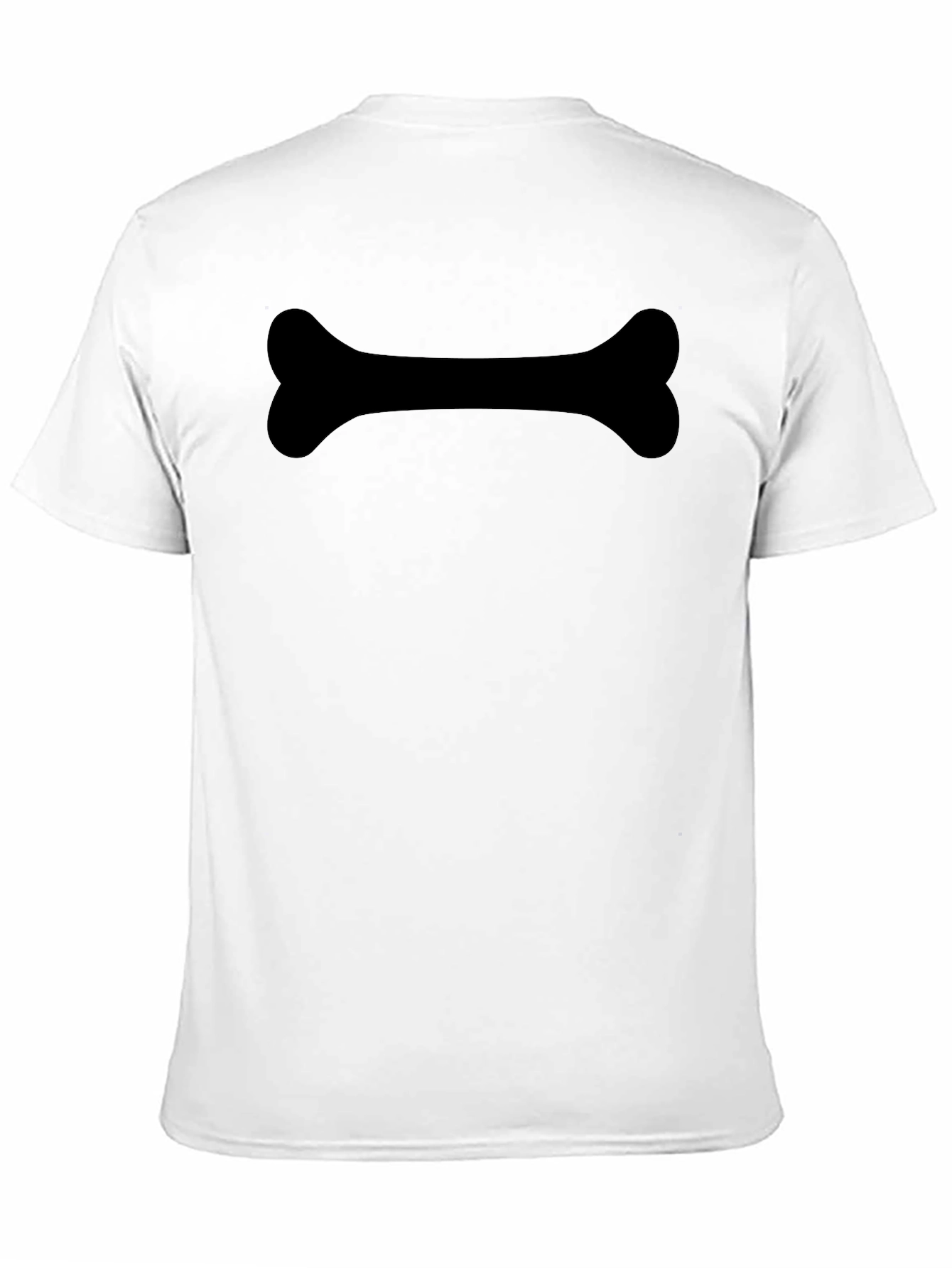 Bone Graphic Black T-Shirt - Casual Comfort
