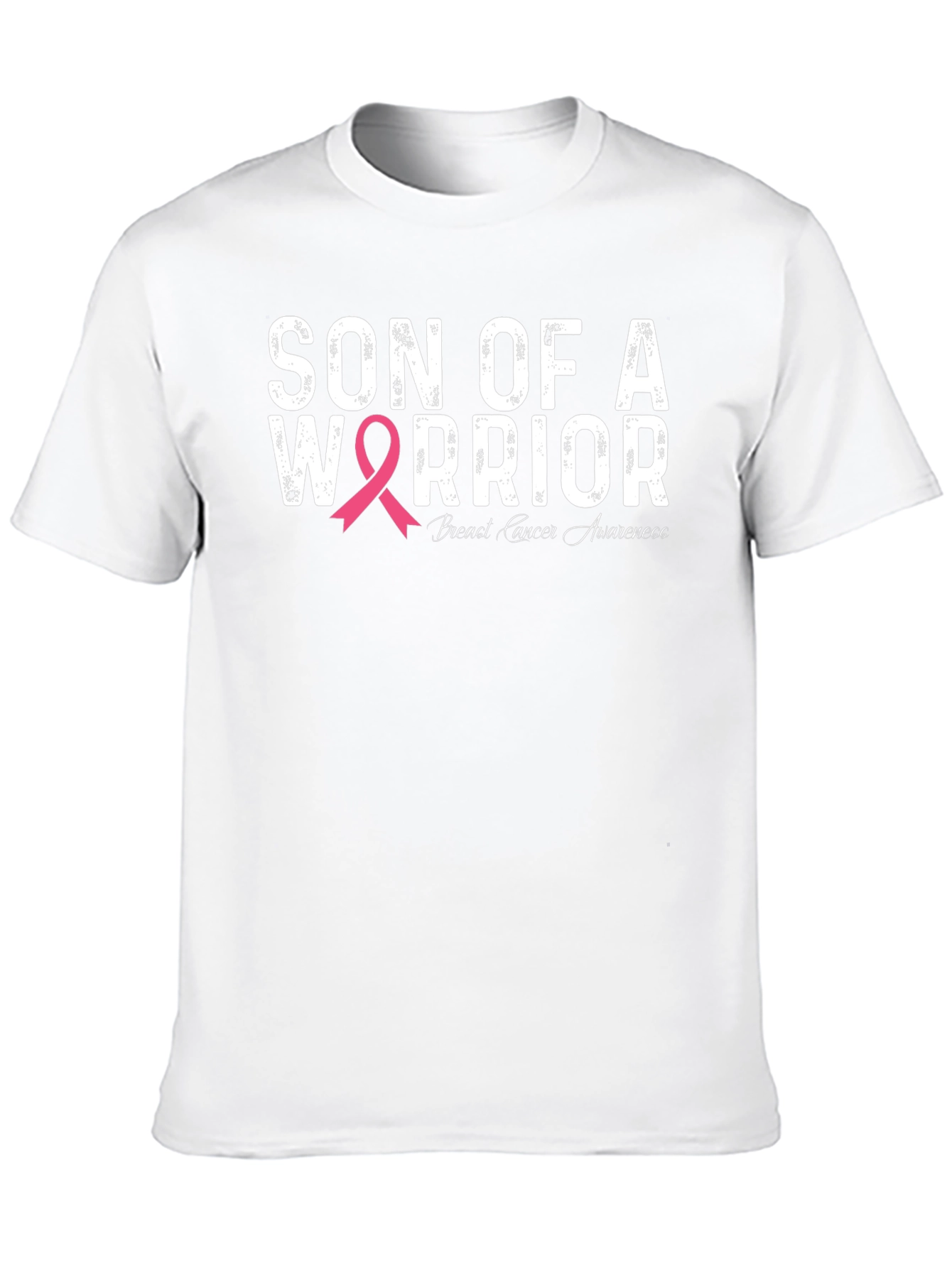 Son of a Warrior Breast Cancer Awareness T-Shirt