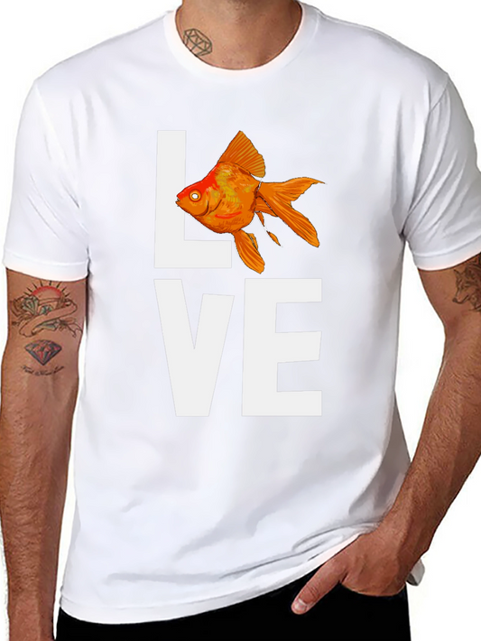 Love Goldfish T-Shirt - Unique Graphic Tee