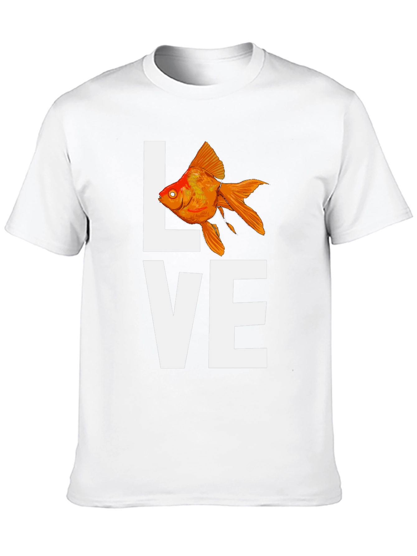 Love Goldfish T-Shirt - Unique Graphic Tee