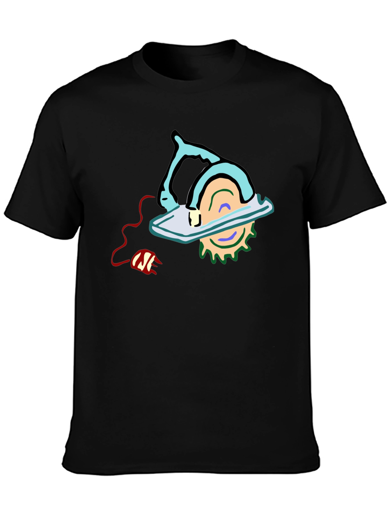 Electric Saw Graphic Tee - Bold & Unique Design