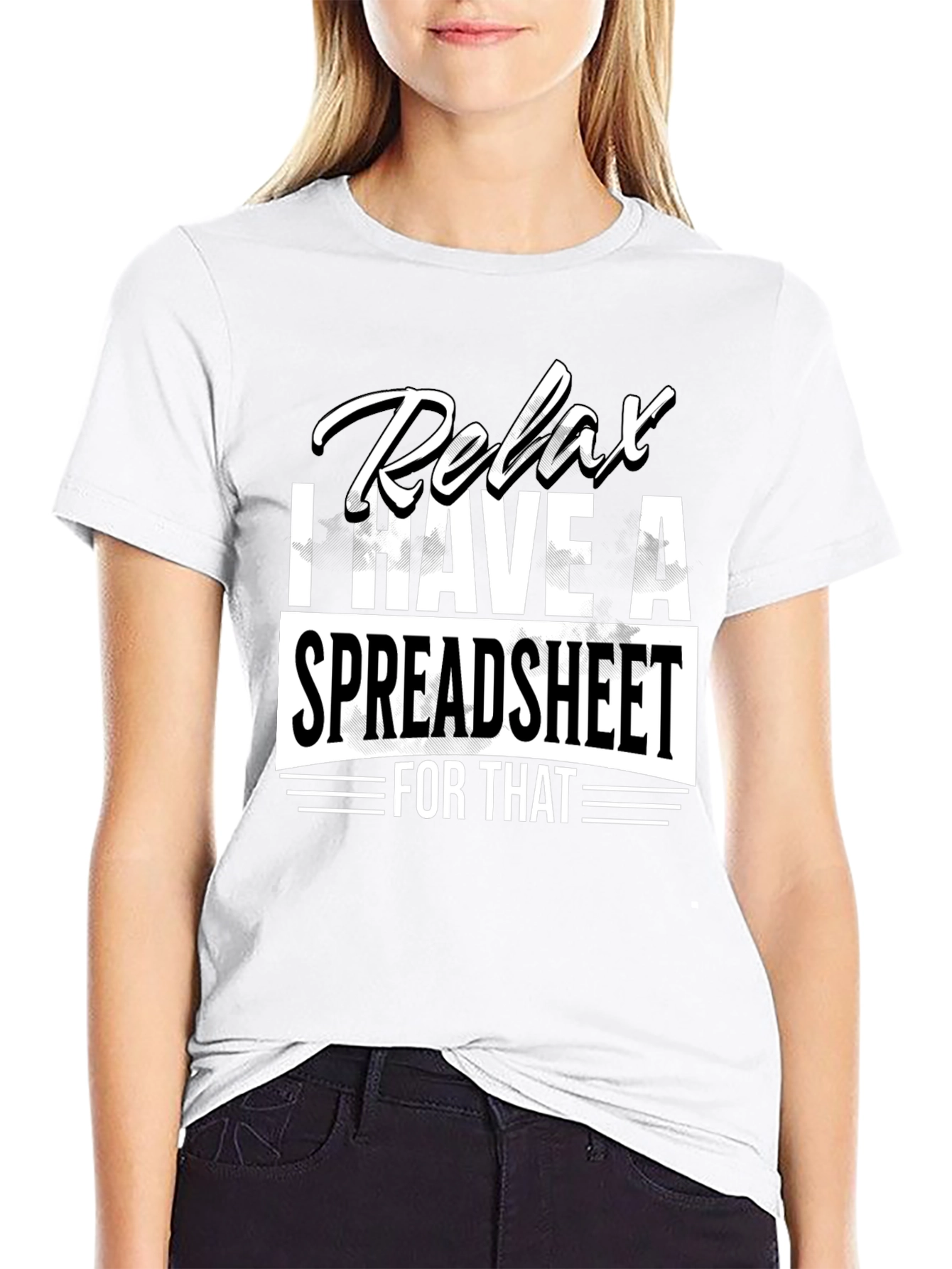 Relax Spreadsheet T-Shirt - Funny Data Analyst Tee