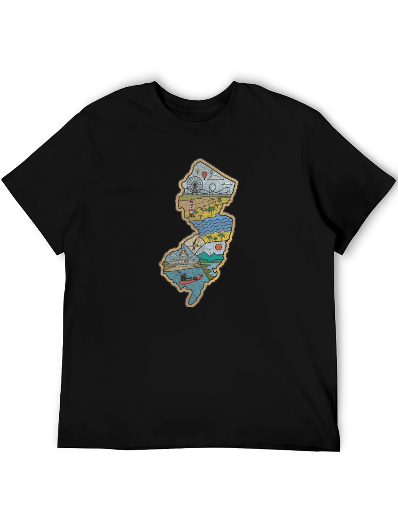 New Jersey Souvenir T-Shirt - State Pride Tee