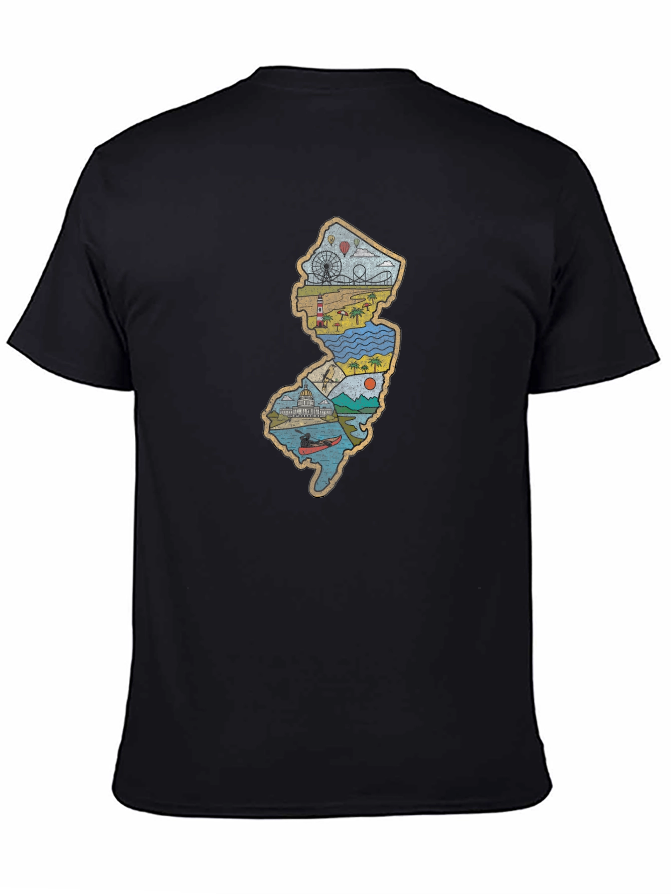 New Jersey Souvenir T-Shirt - State Pride Tee