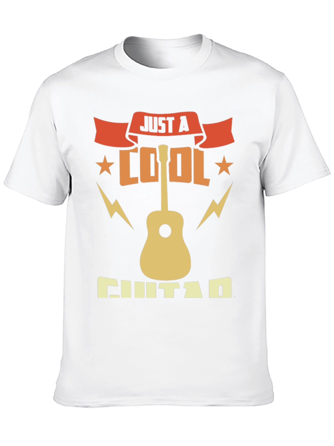 Cool Guitar T-Shirt - Musician Graphic Tee
