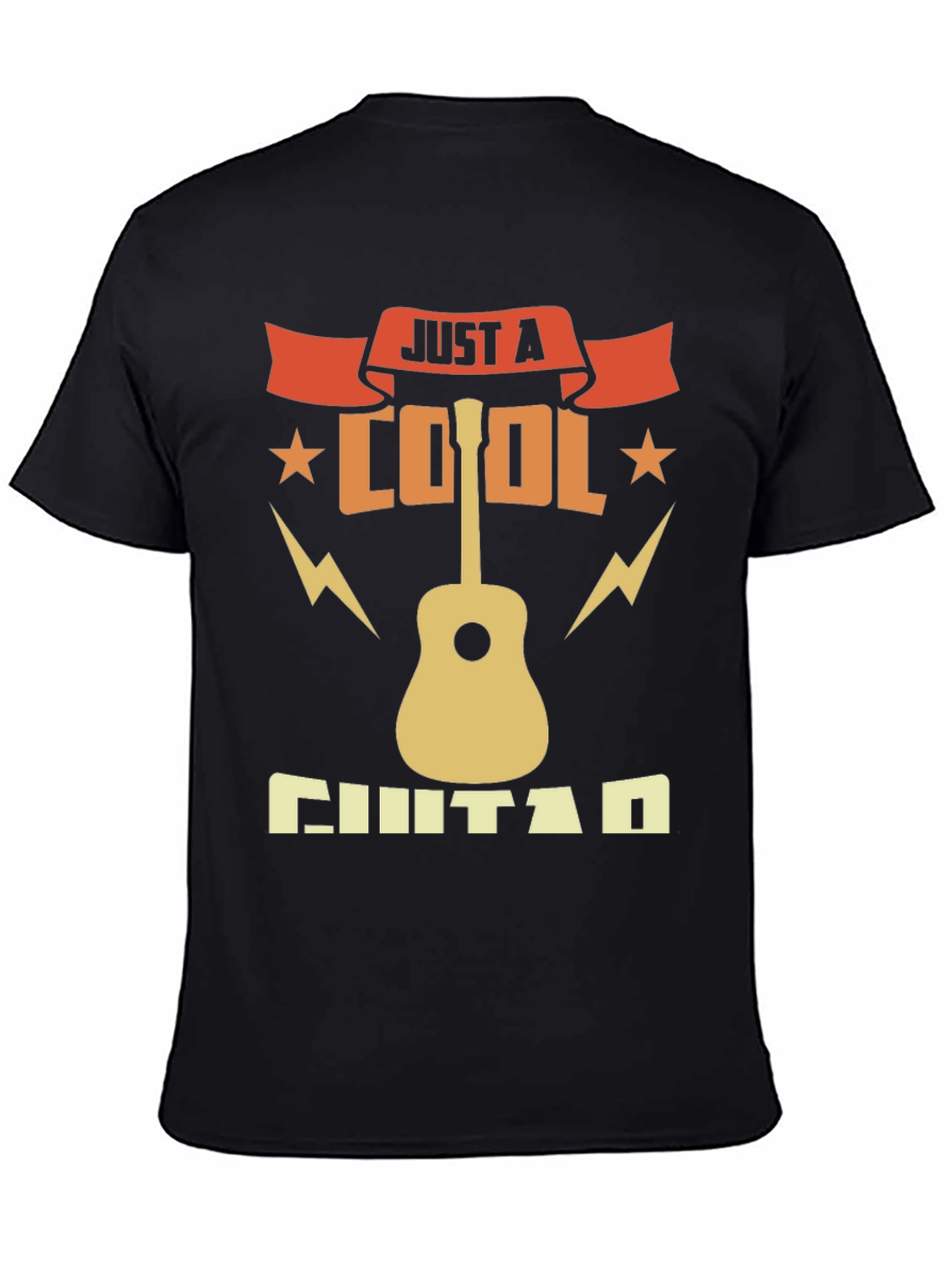 Cool Guitar T-Shirt - Musician Graphic Tee