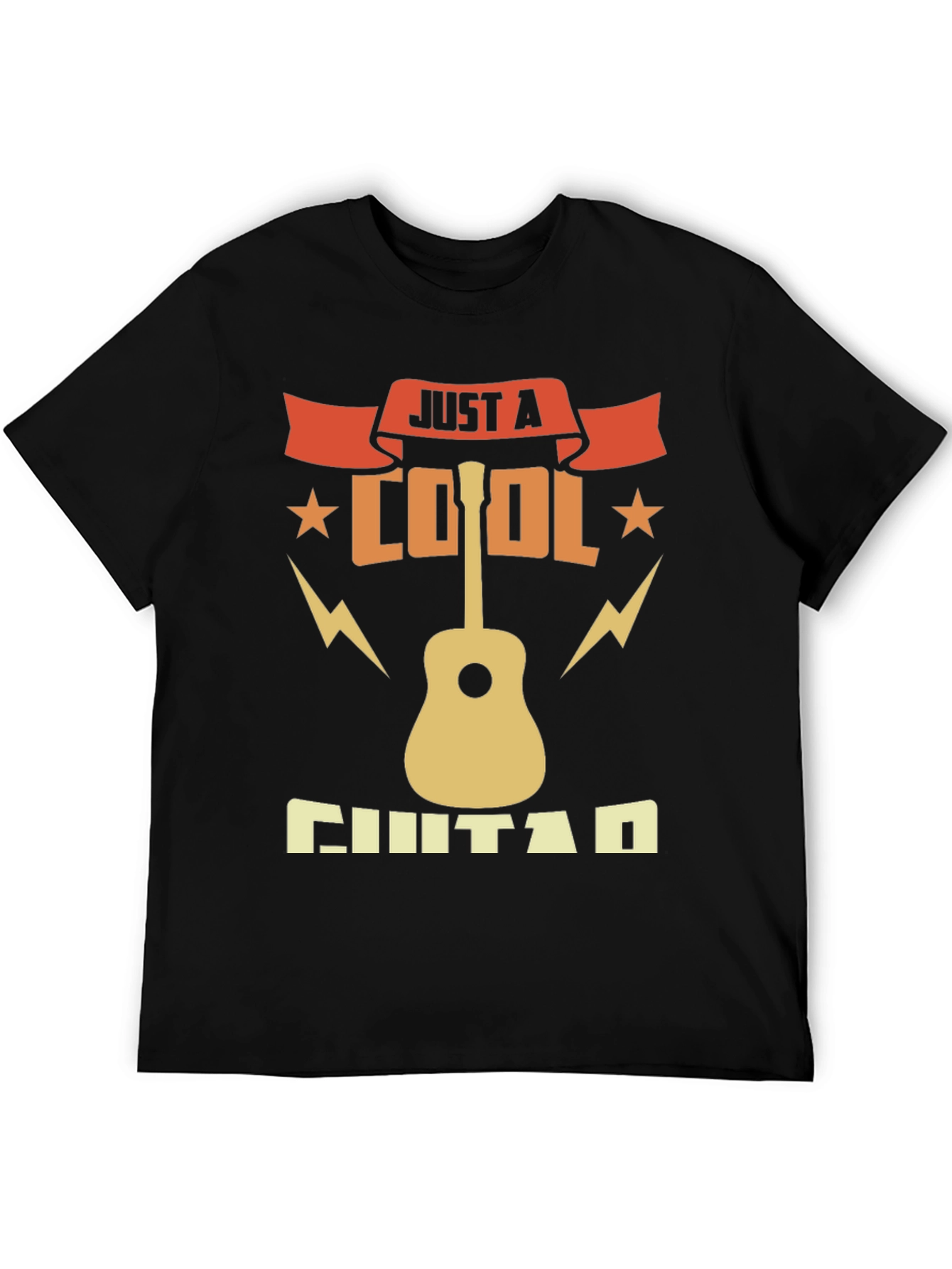 Cool Guitar T-Shirt - Musician Graphic Tee