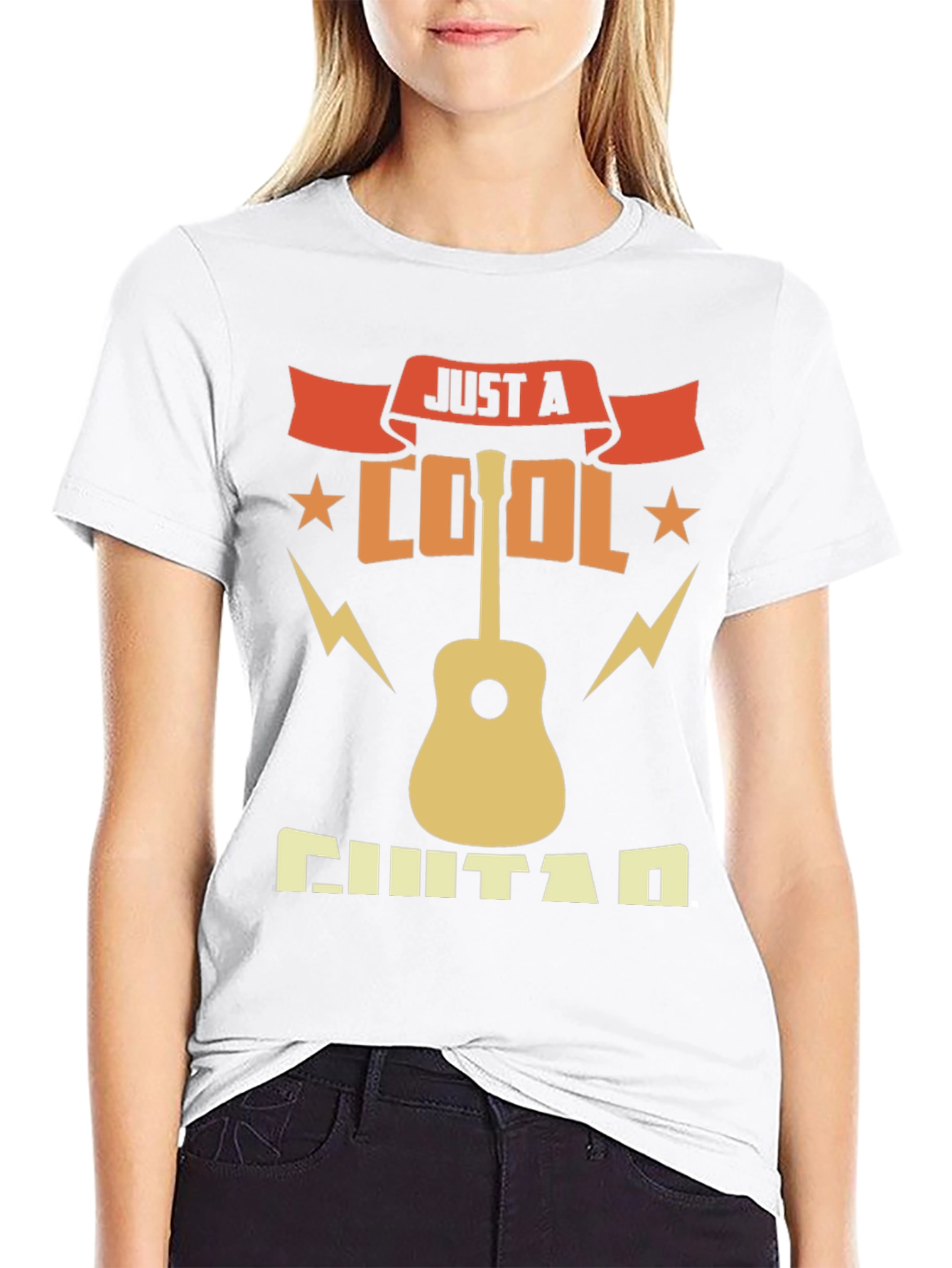 Cool Guitar T-Shirt - Musician Graphic Tee