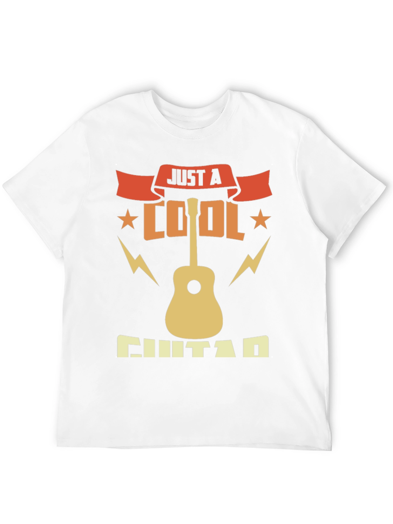 Cool Guitar T-Shirt - Musician Graphic Tee
