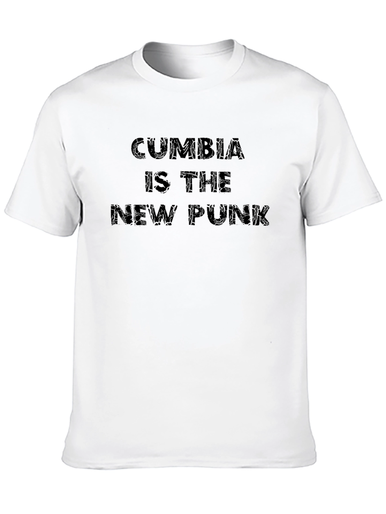 Cumbia Is The New Punk Graphic Tee - Black