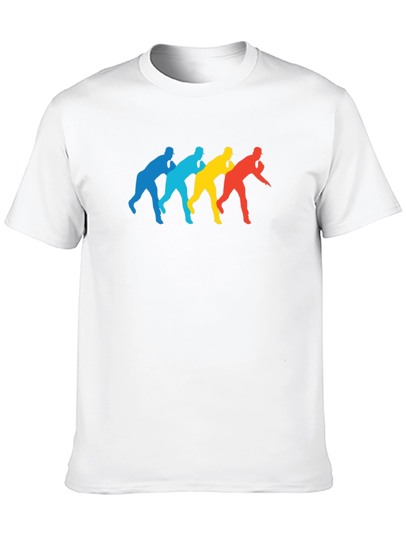 Retro Baseball Thrower Graphic Tee