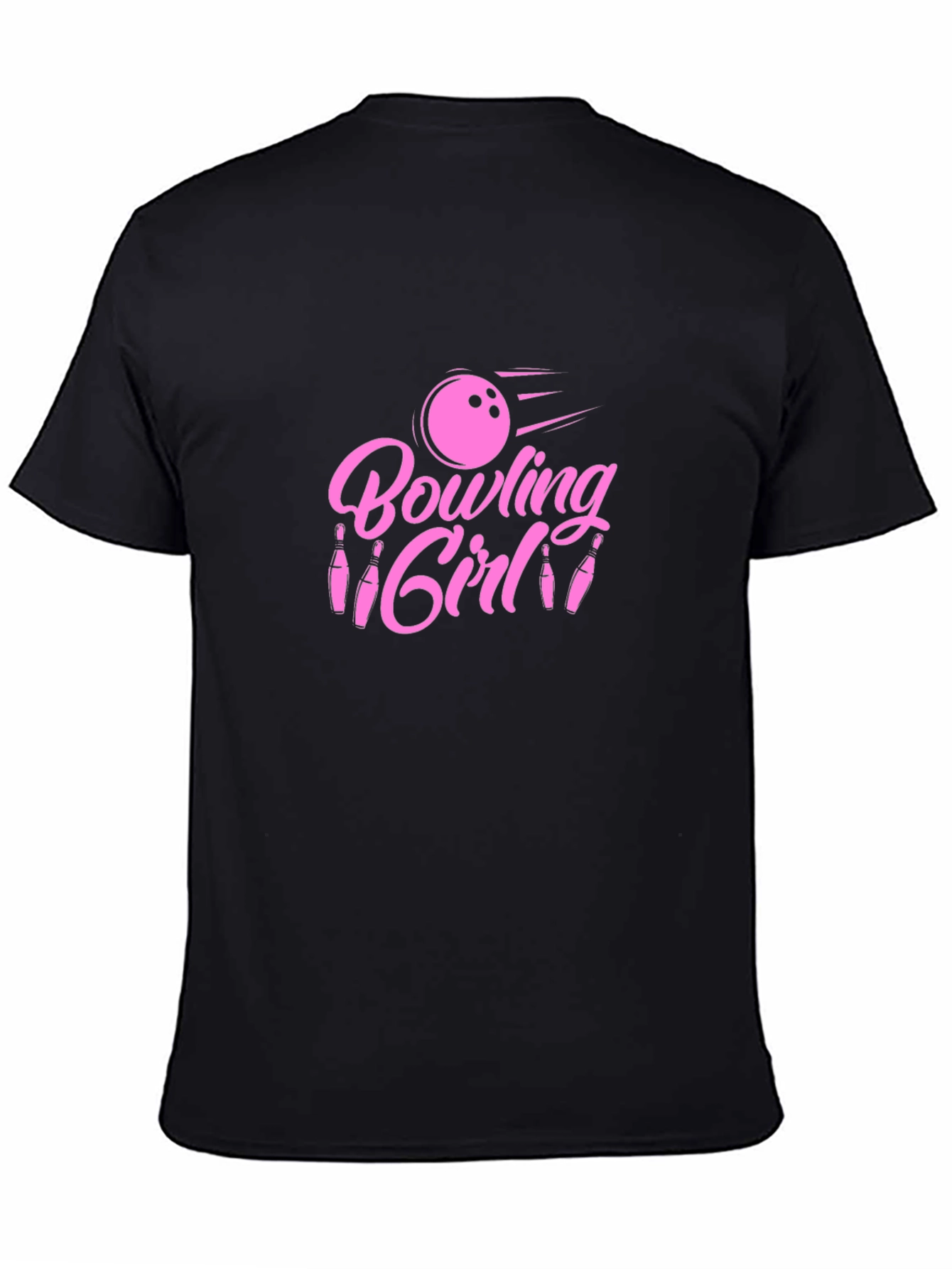 Bowling Girl Graphic Tee - Strike in Style!