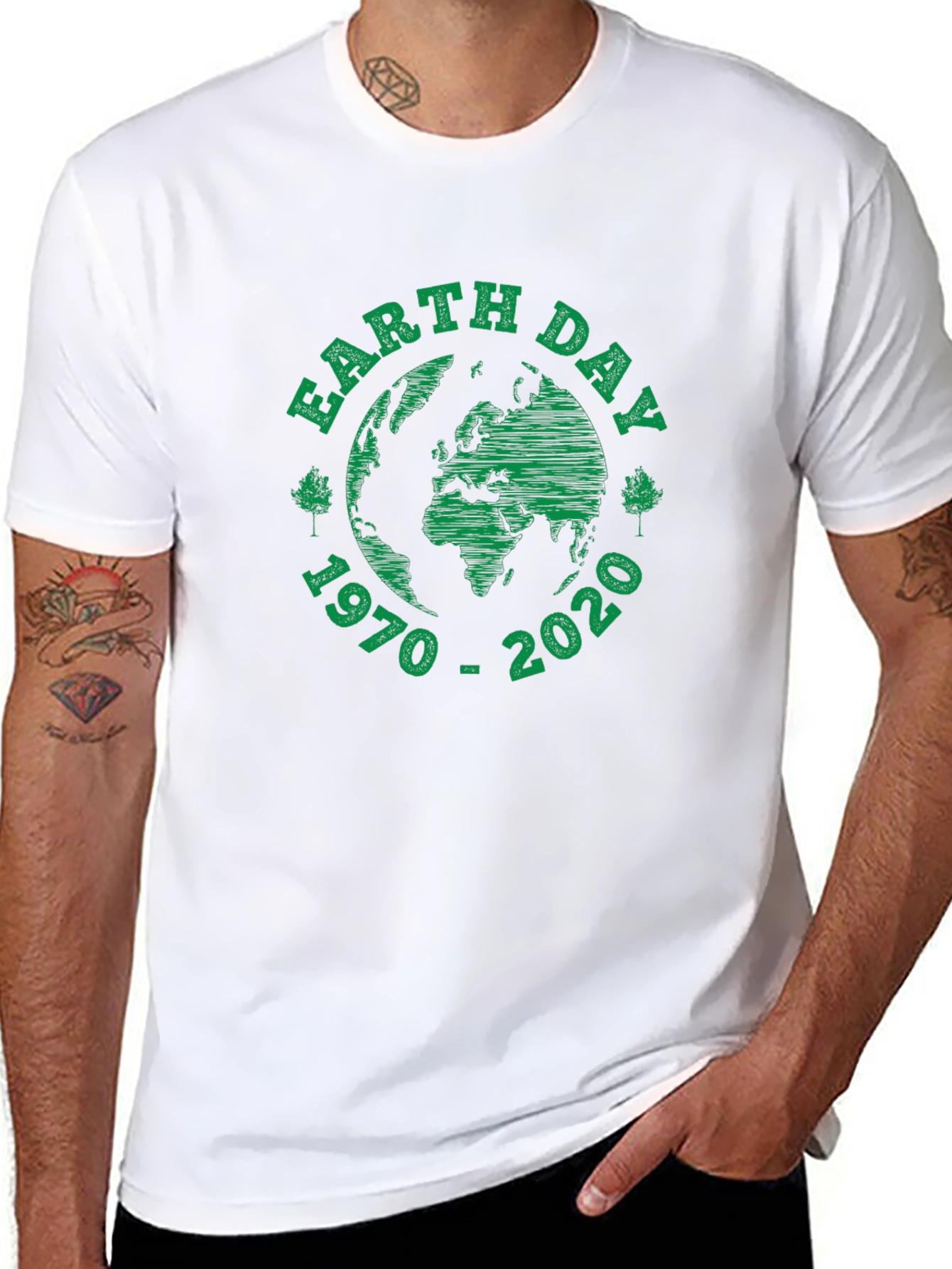 Earth Day 1970-2020 Graphic Tee - Celebrate Sustainability