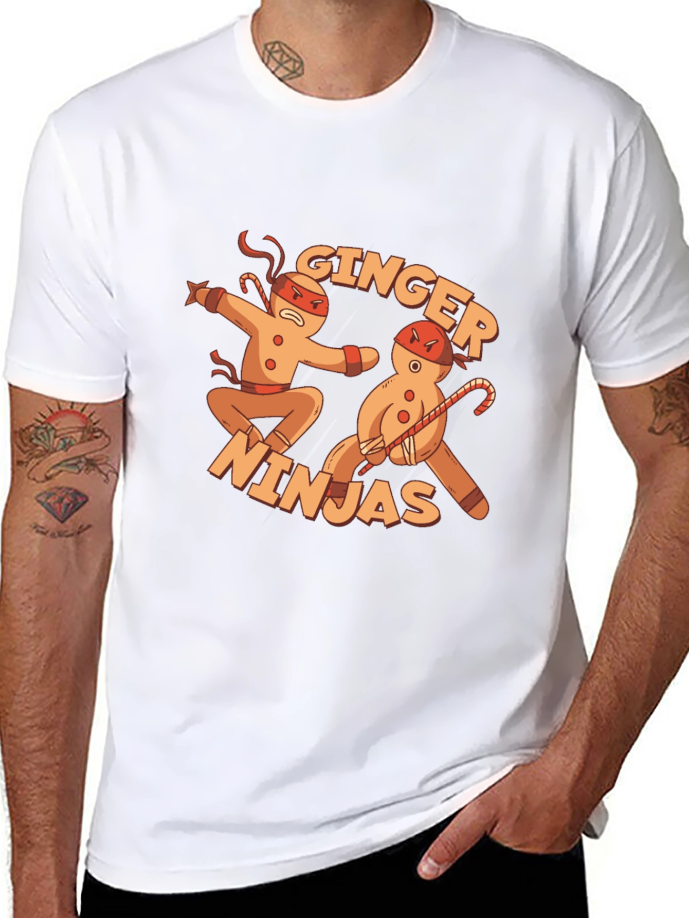 Ginger Ninjas T-Shirt: Holiday Humor Apparel