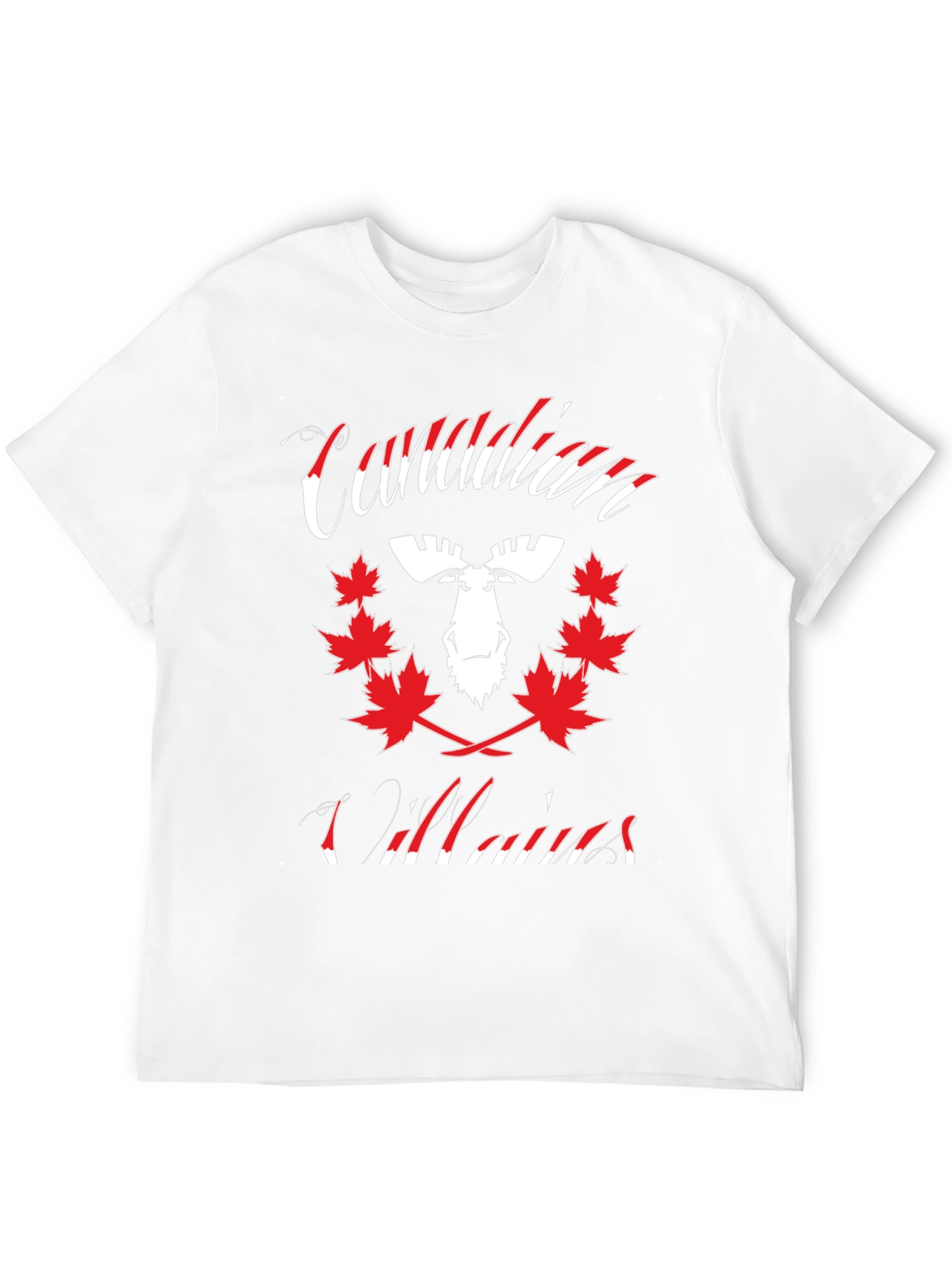 Canadian Villains Moose T-Shirt - Unique Design