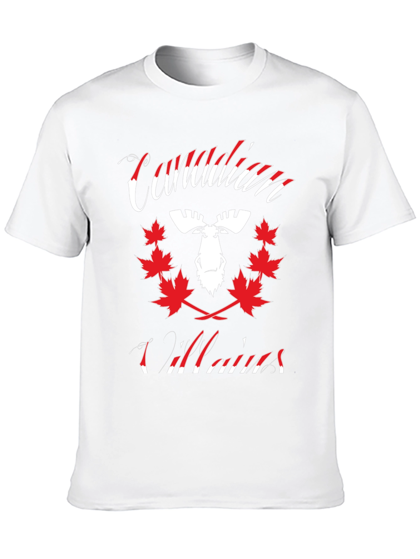 Canadian Villains Moose T-Shirt - Unique Design