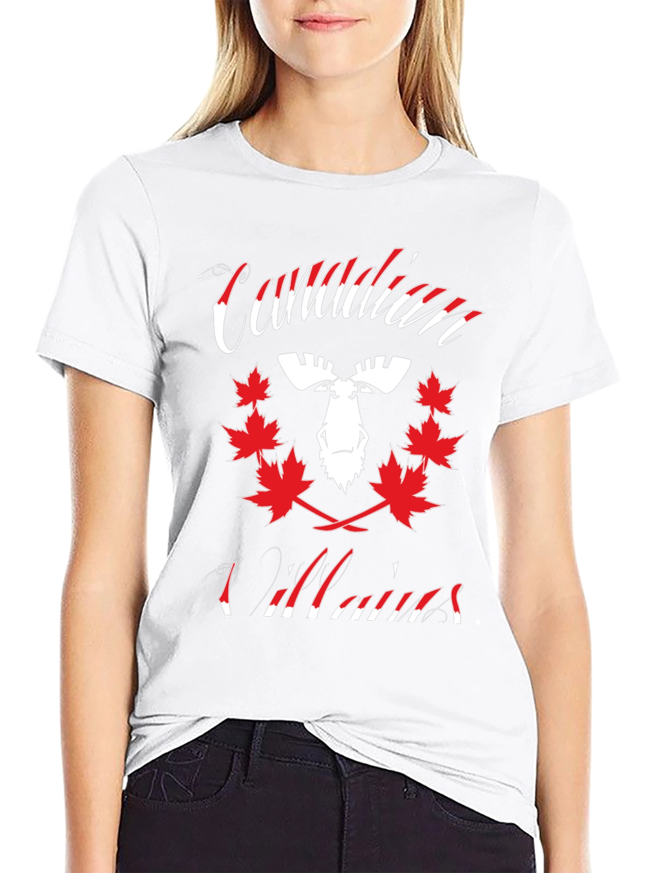 Canadian Villains Moose T-Shirt - Unique Design