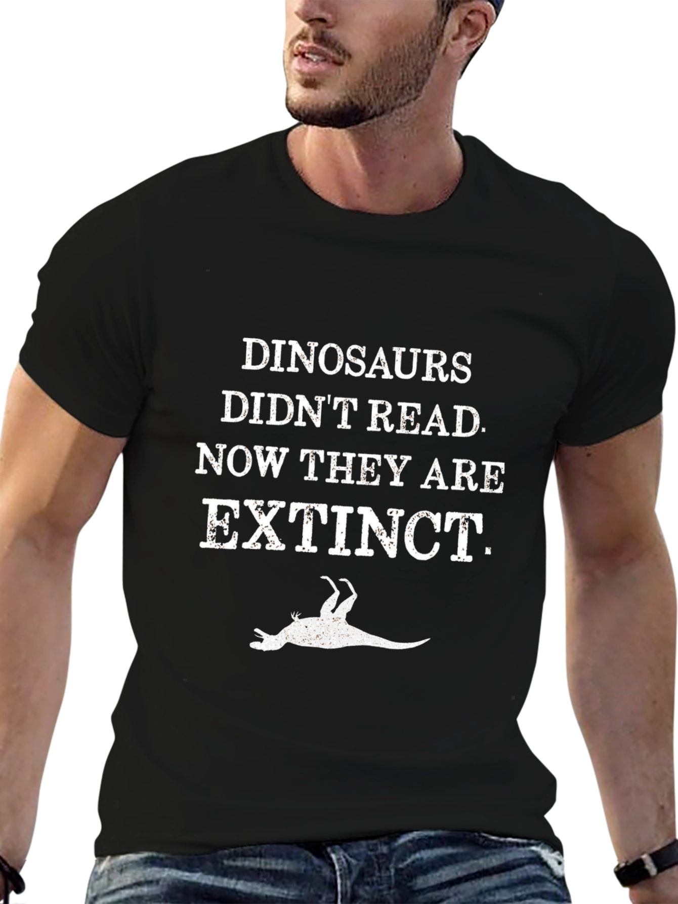 Dinosaurs Didnt Read T-Shirt