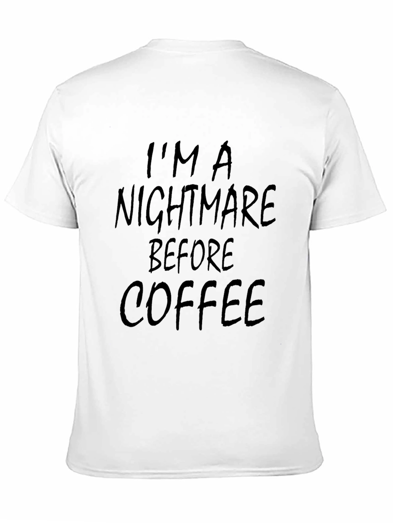 Nightmare Before Coffee Black Graphic Tee