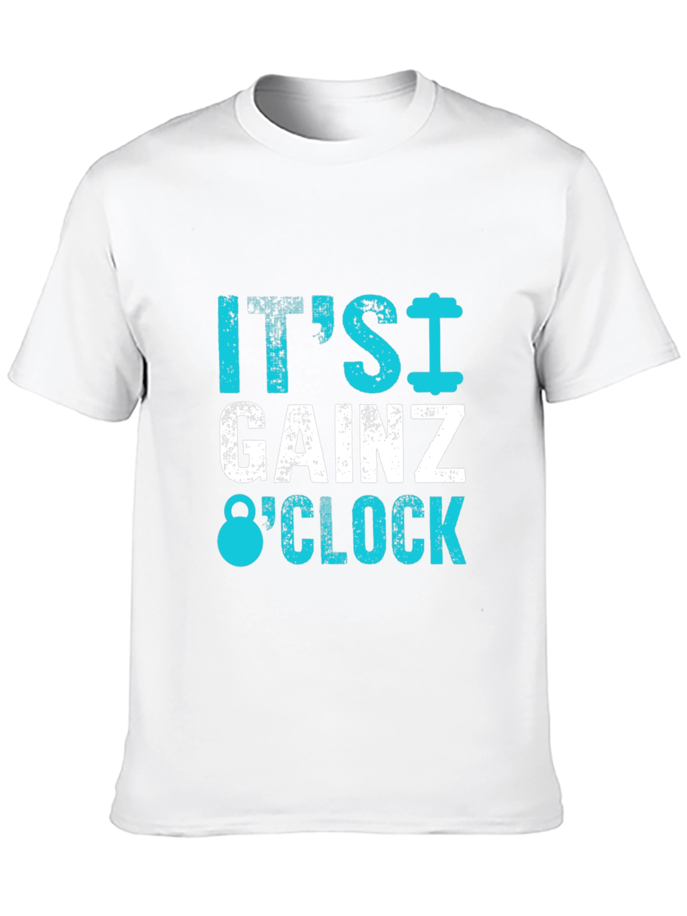 Its Gainz OClock Gym Workout T-Shirt