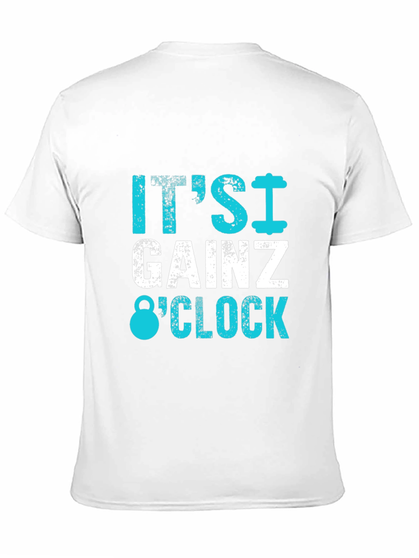 Its Gainz OClock Gym Workout T-Shirt
