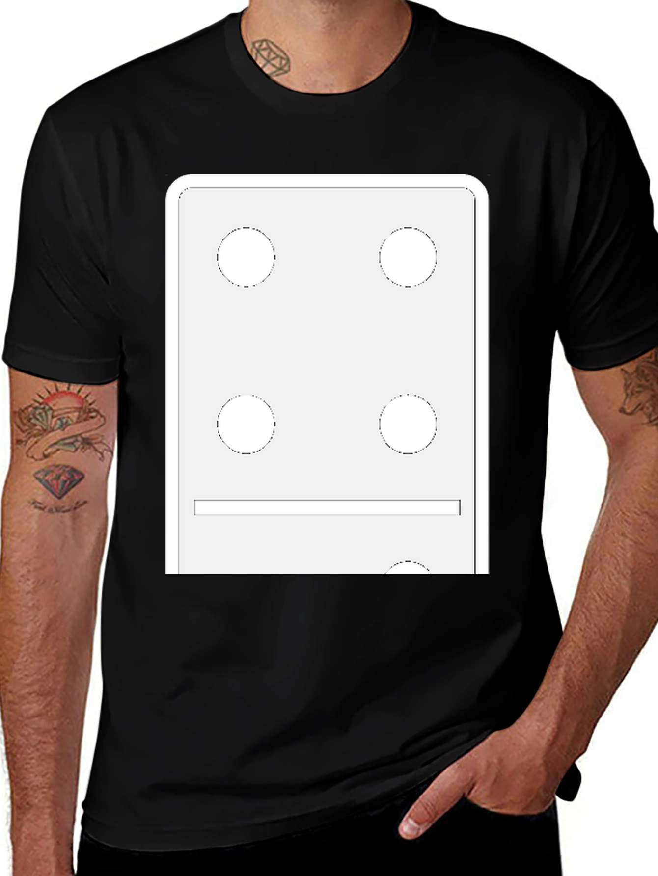 Novelty Domino Graphic Tee